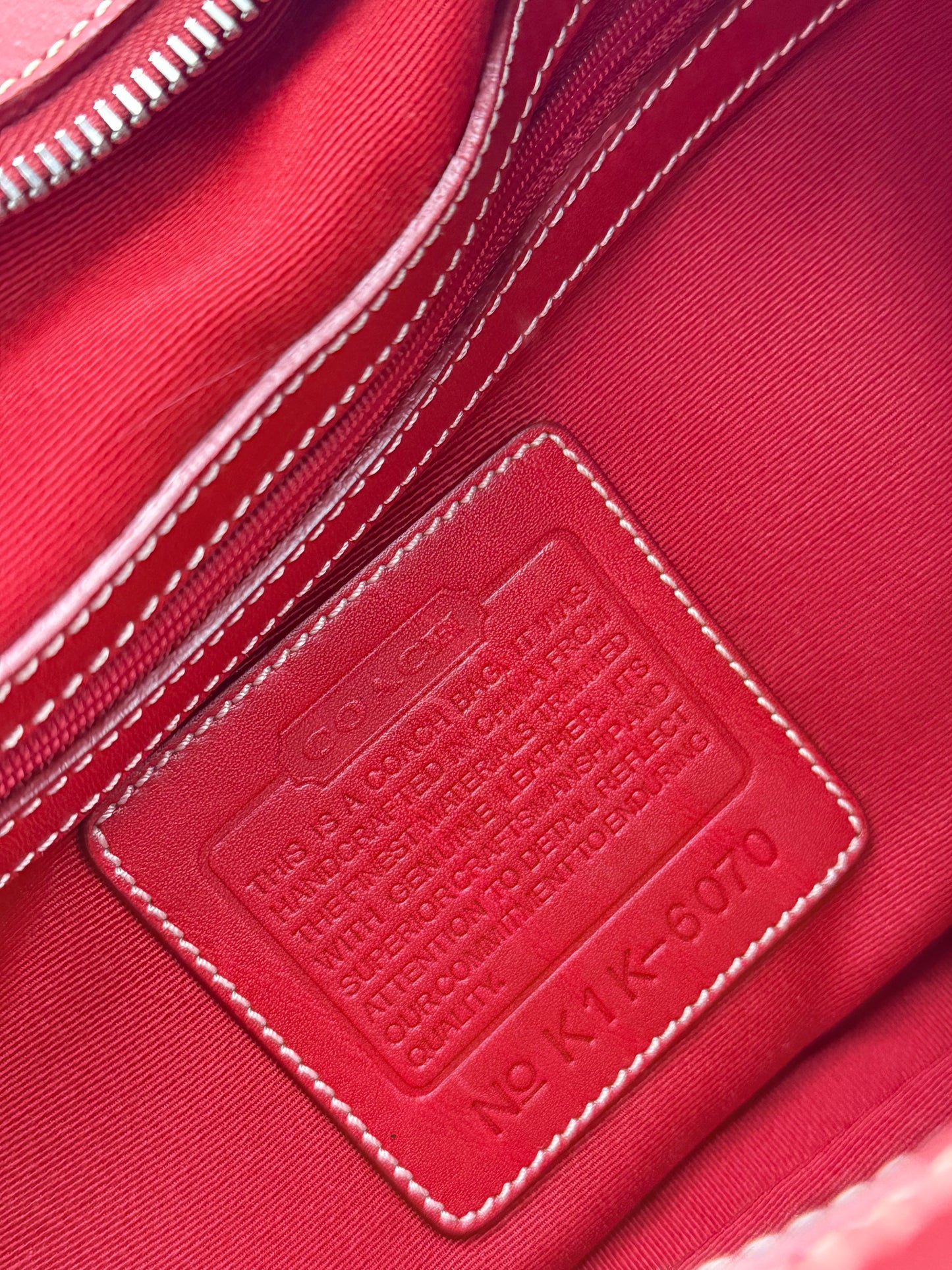 Coach Signature Hobo Shoulder Bag