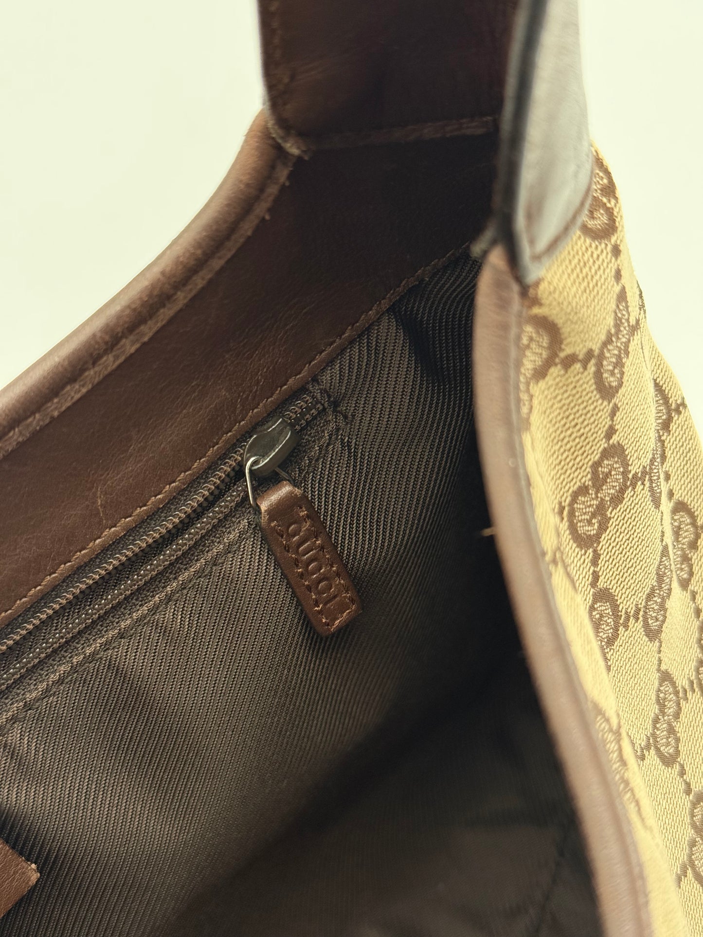 Gucci GG Canvas Jackie Shoulder Bag