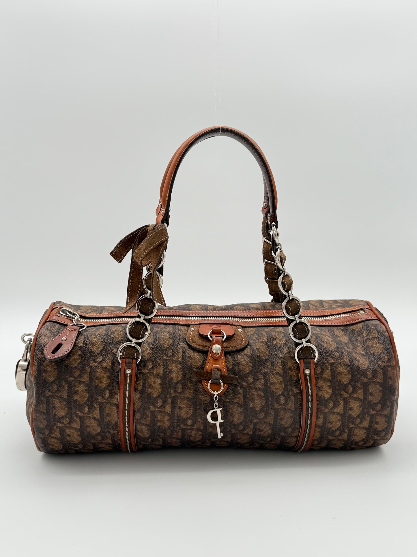 Christian Dior Romantic Trotter Barrel Bag