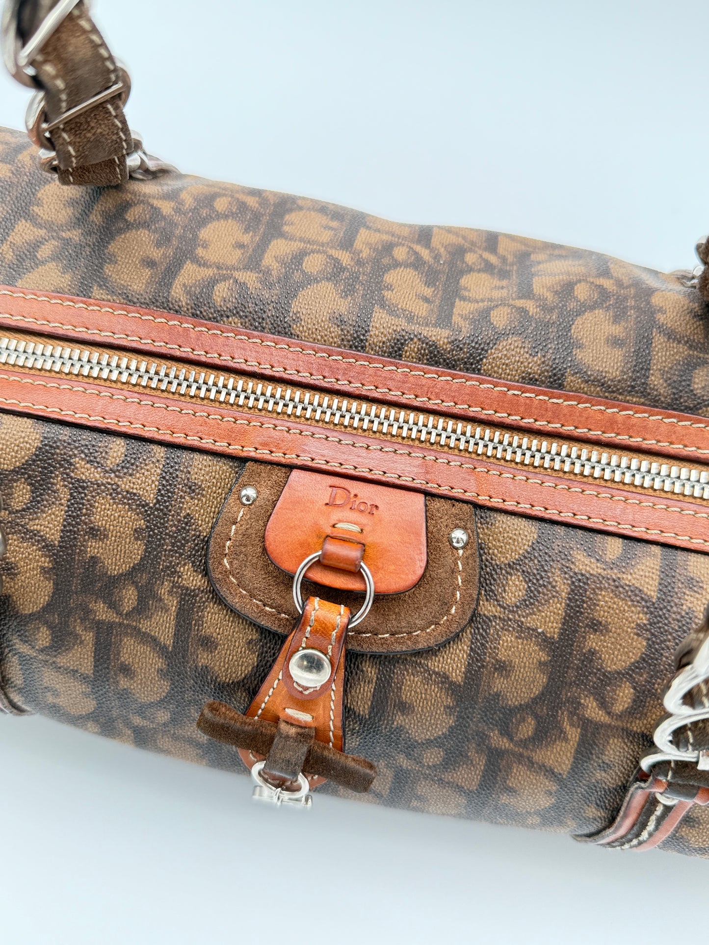 Christian Dior Romantic Trotter Barrel Bag