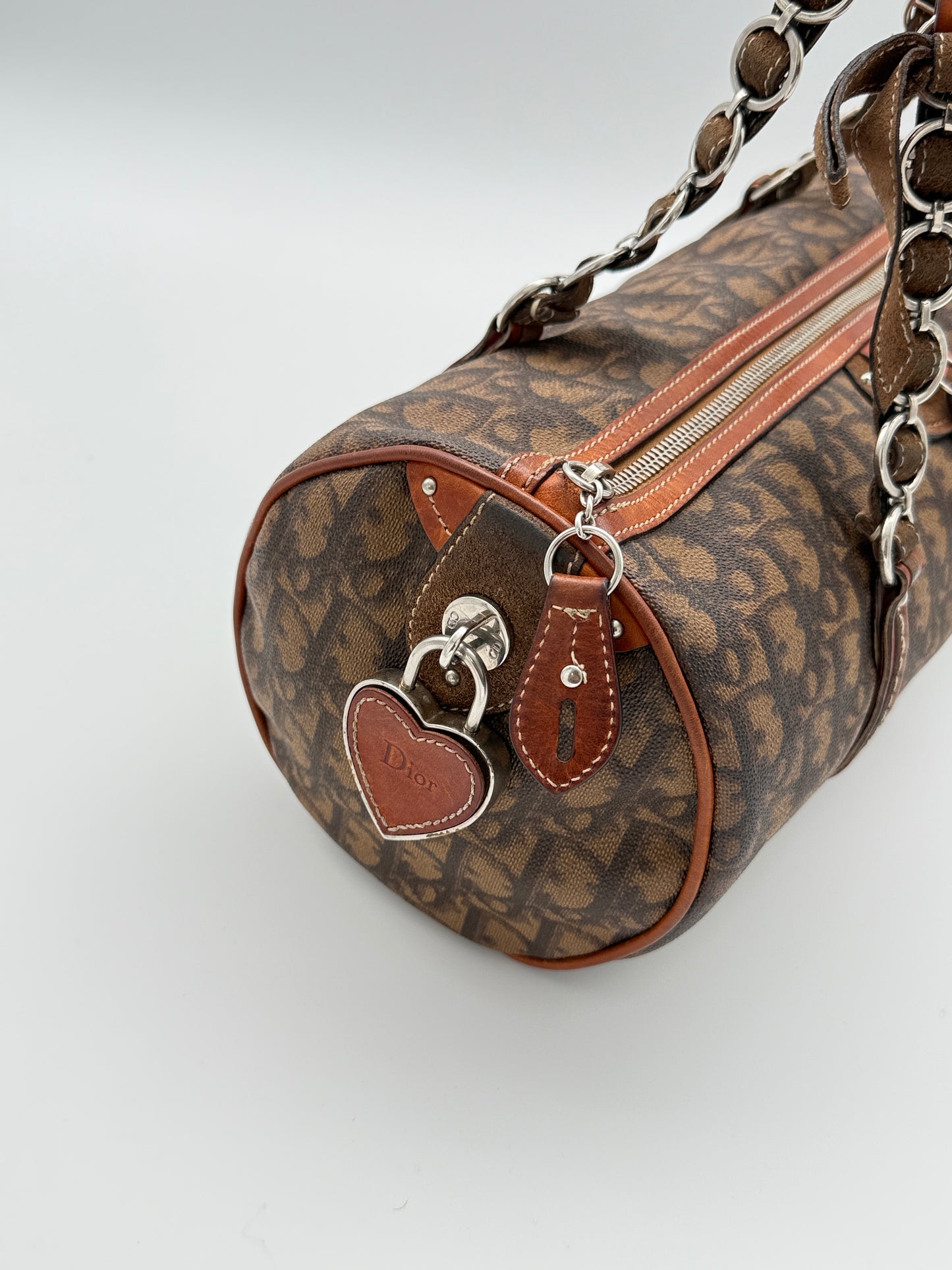 Christian Dior Romantic Trotter Barrel Bag