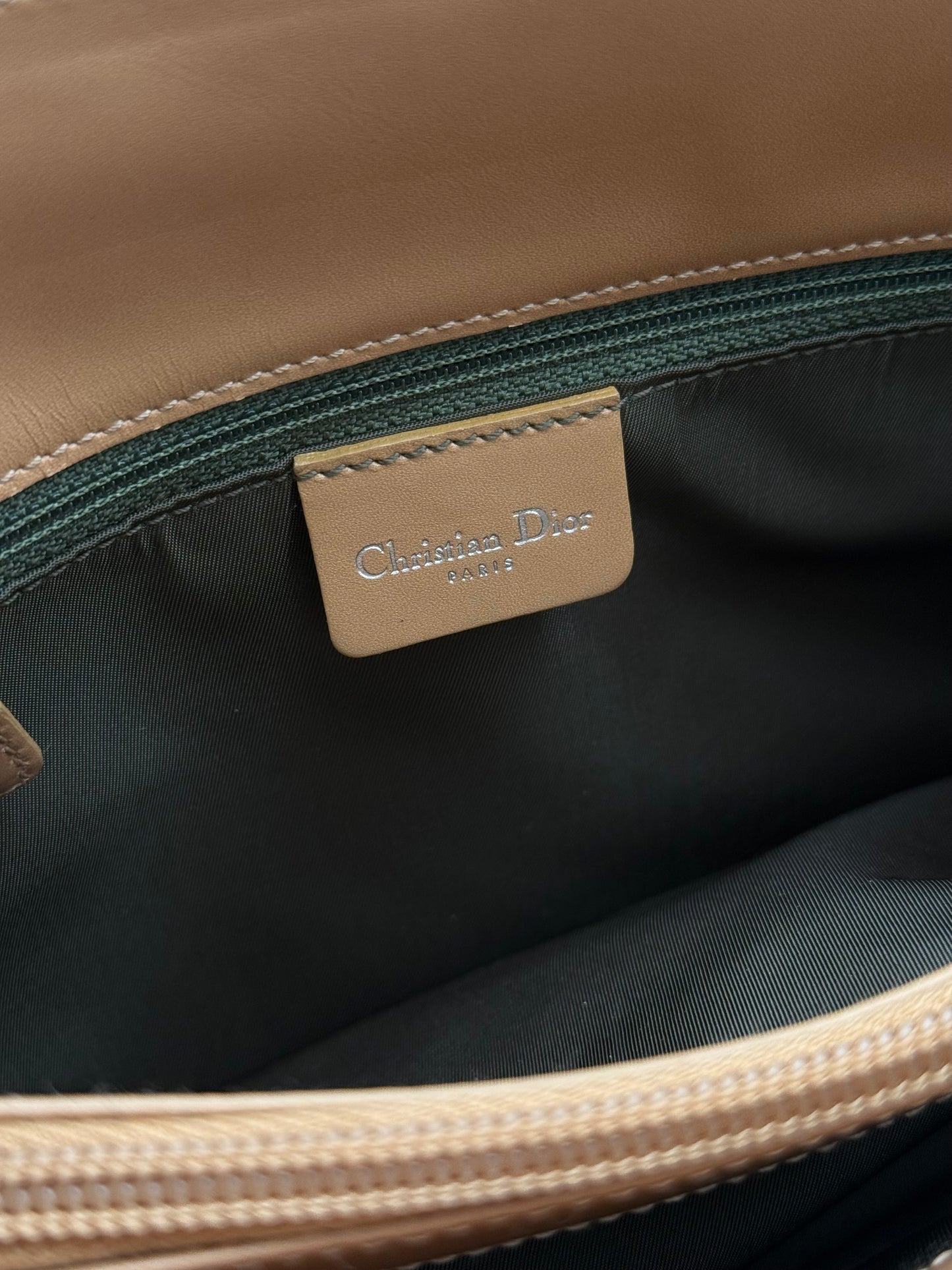 Christian Dior Diorissimo shoulder Bag in Oblique Canvas