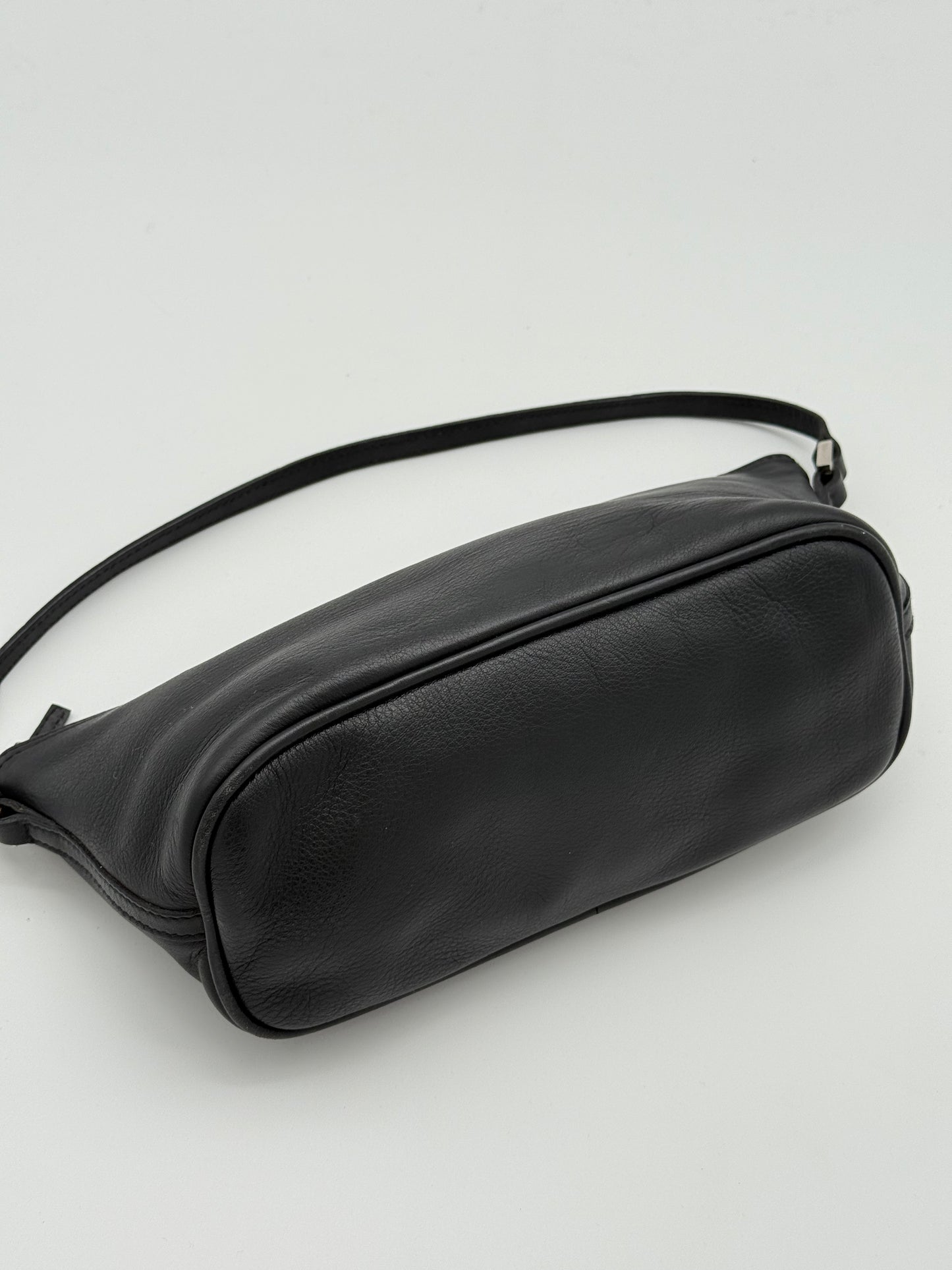 Gucci Black Leather Mini Shoulder Bag