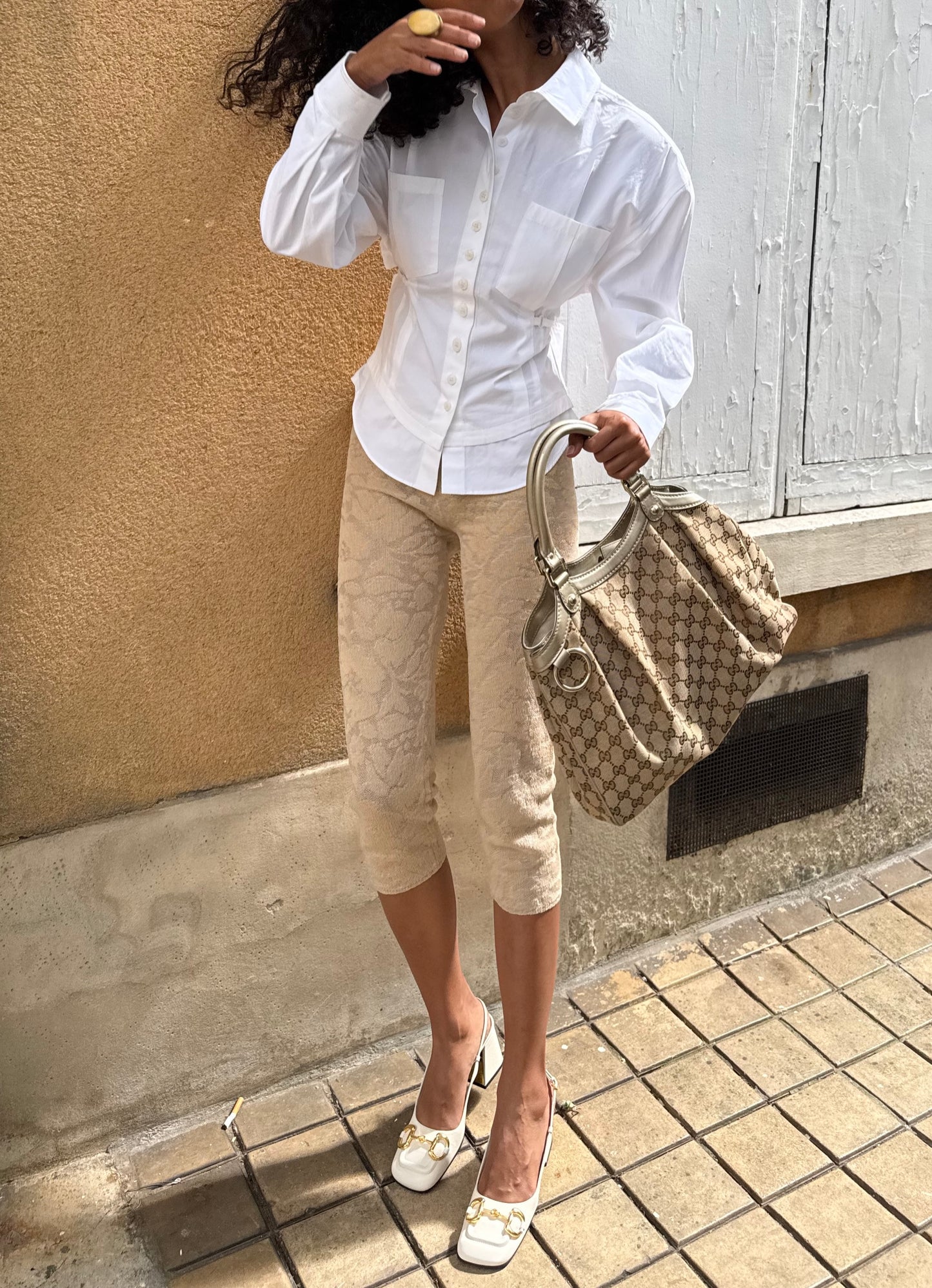 Gucci Sukey Large GG Canvas Bag