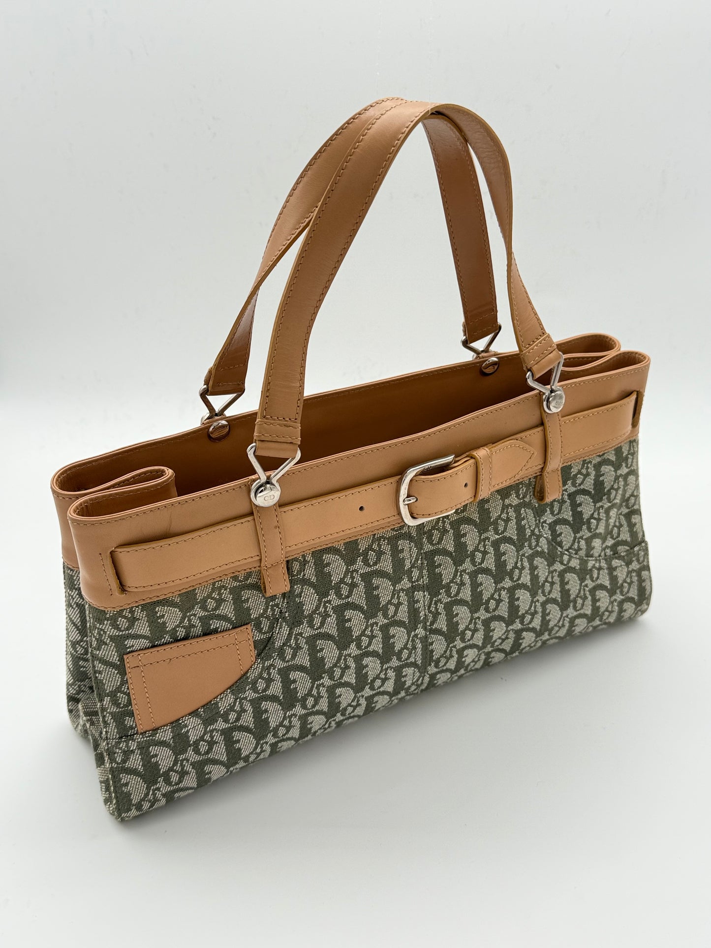 Christian Dior Diorissimo shoulder Bag in Oblique Canvas
