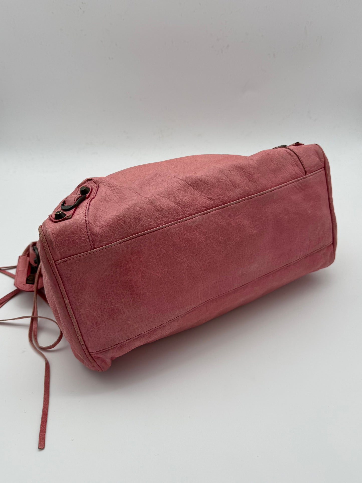 Balenciaga Classic City Bag – Pink Leather