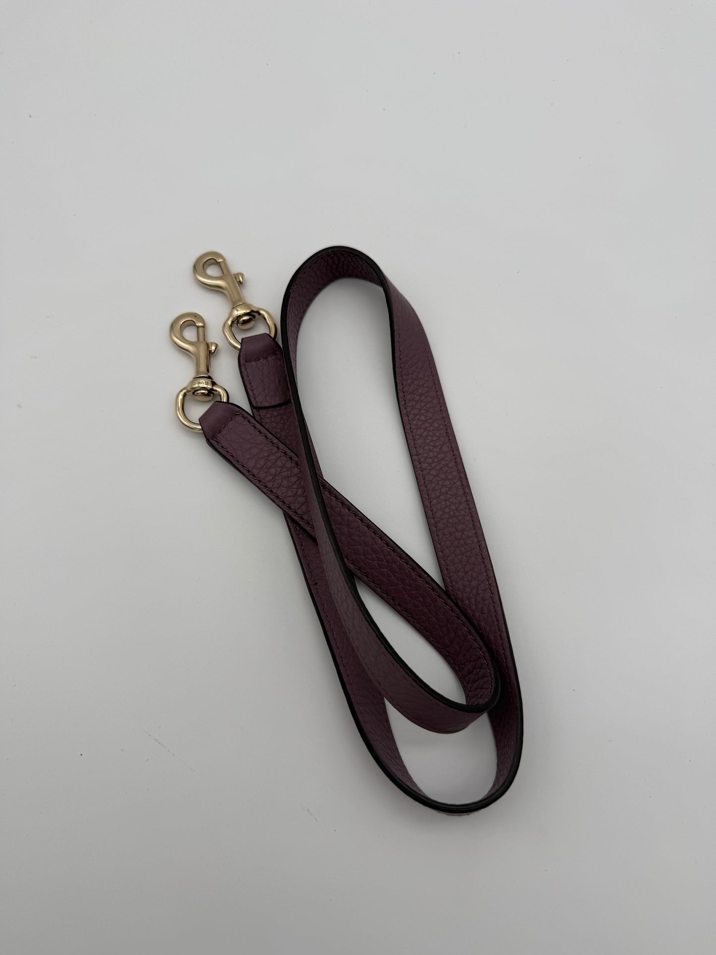 Gucci GG Canvas Hobo Bag in Mauve Leather