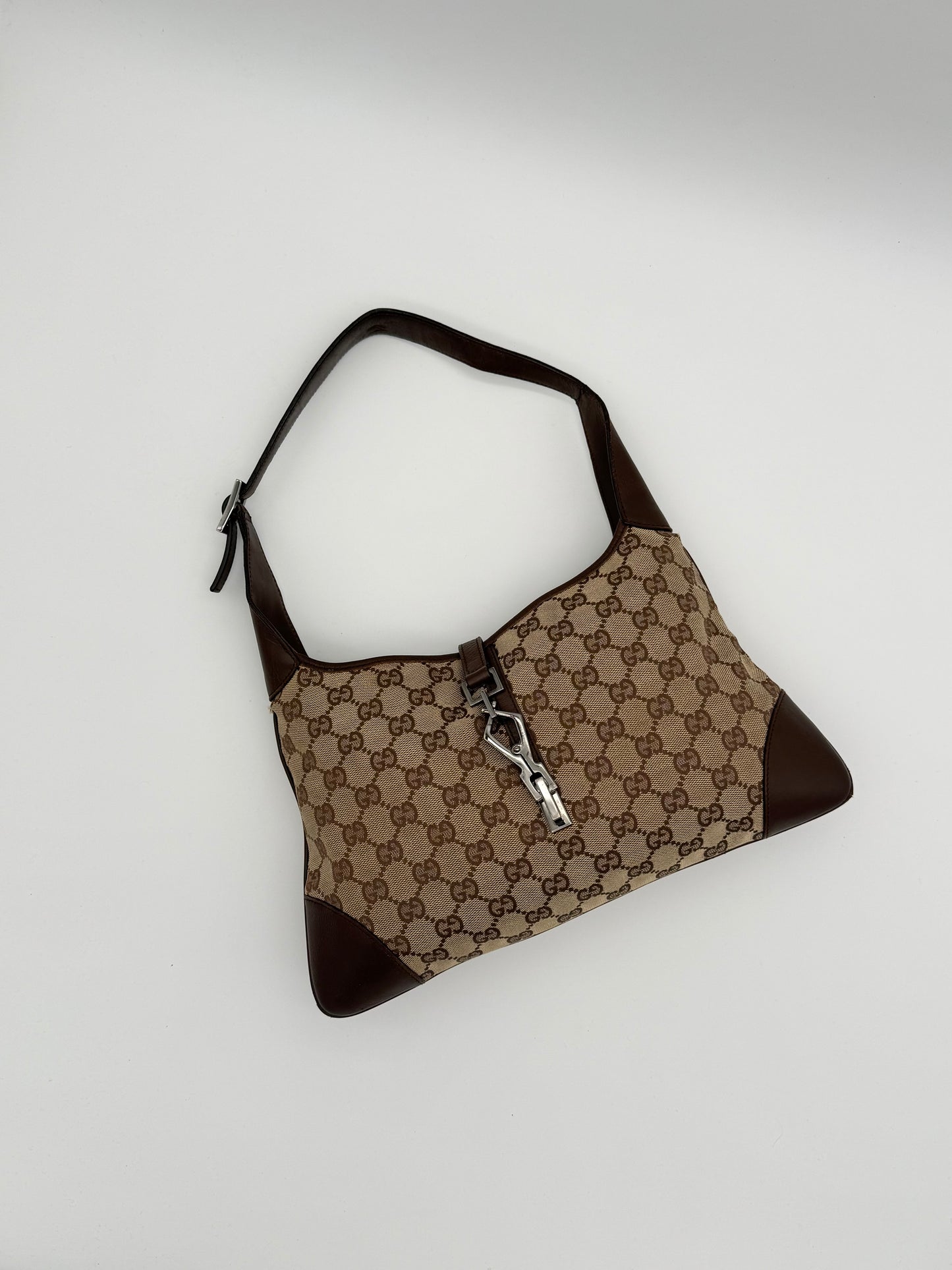 Gucci GG Canvas Jackie Shoulder Bag