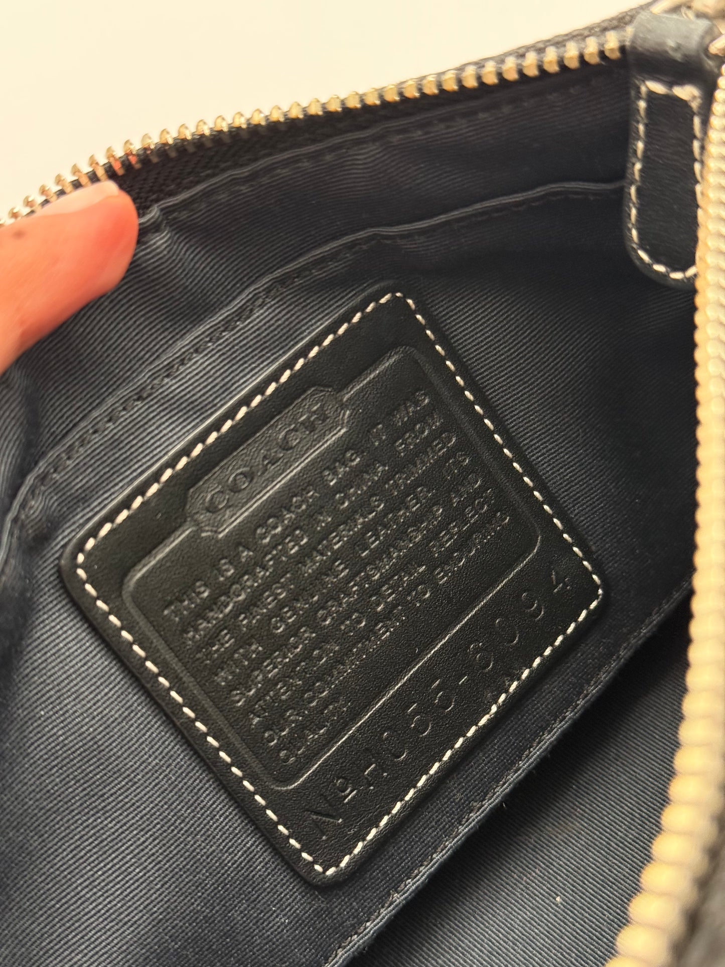 Coach Signature Jacquard Shoulder Bag