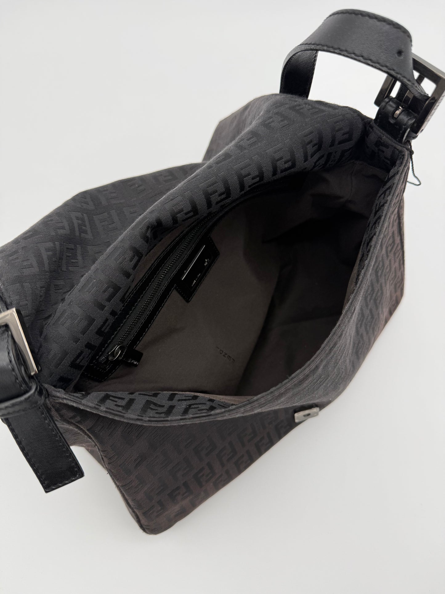 Fendi Mama Baguette Zucca Shoulder Bag