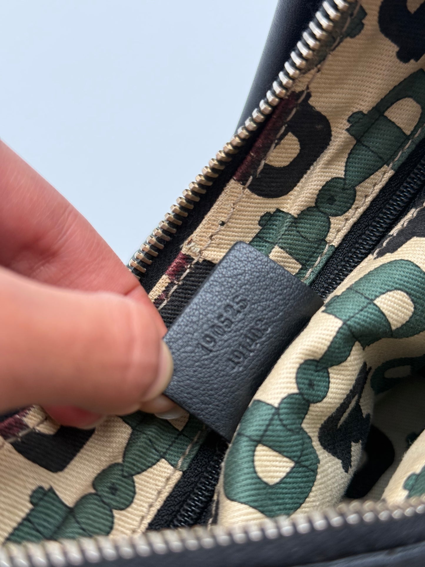 Gucci Guccissima Leather Shoulder Bag