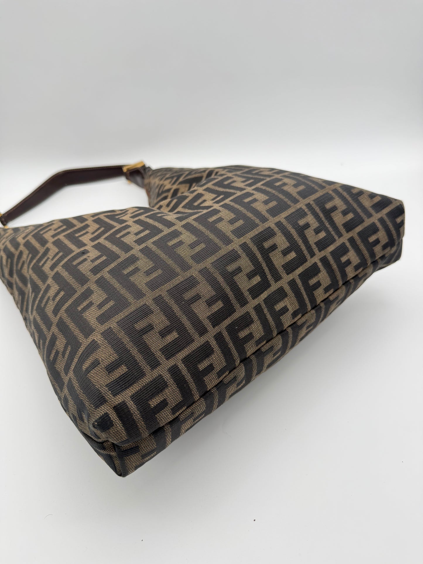 Fendi Vintage FF Monogram V Hobo Bag