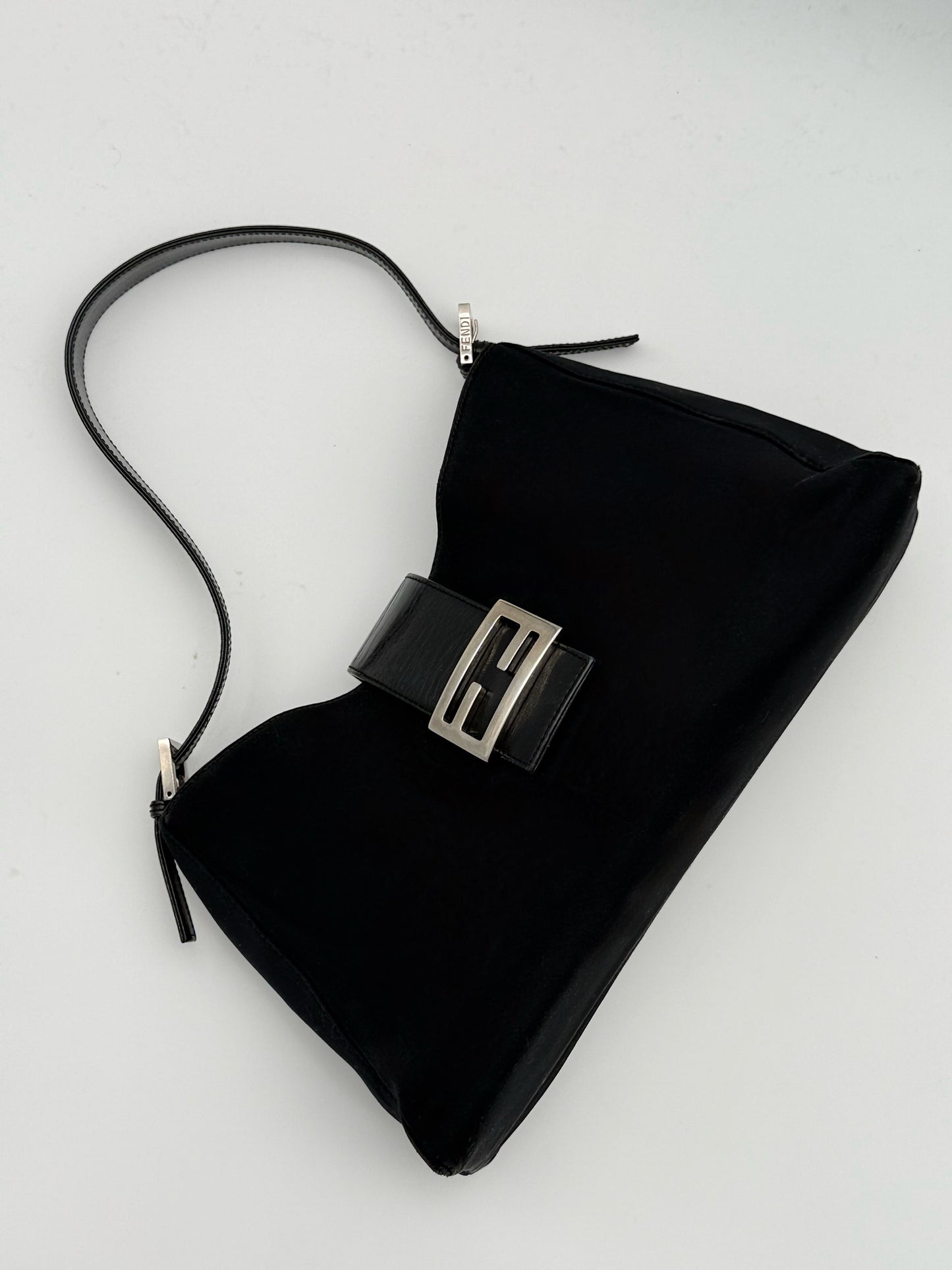 Fendi Baguette canvas Nylon HandBag