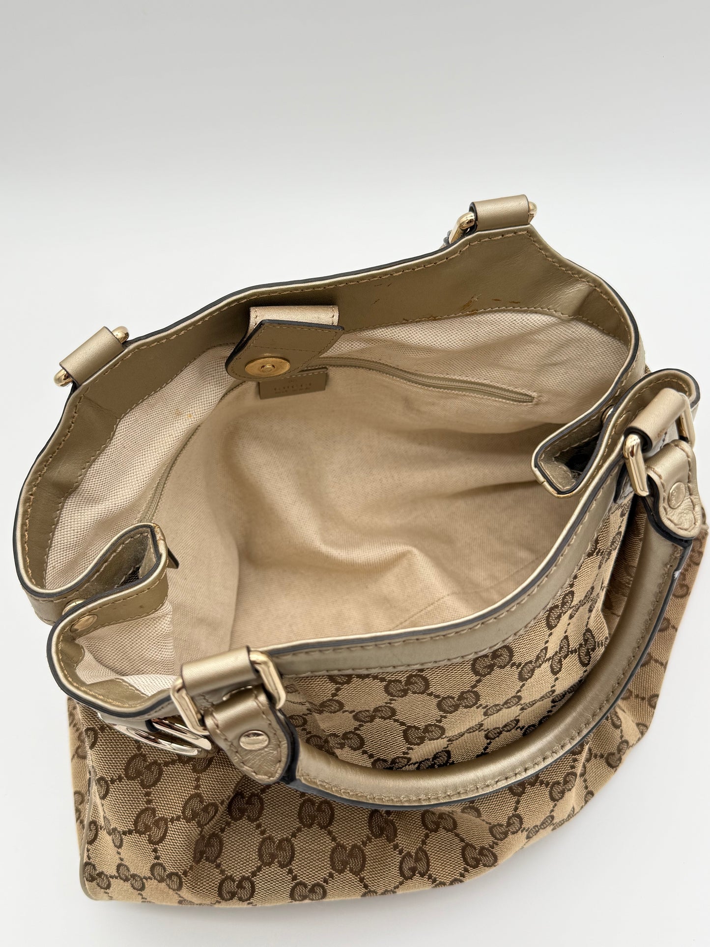 Gucci Sukey Large GG Canvas Bag