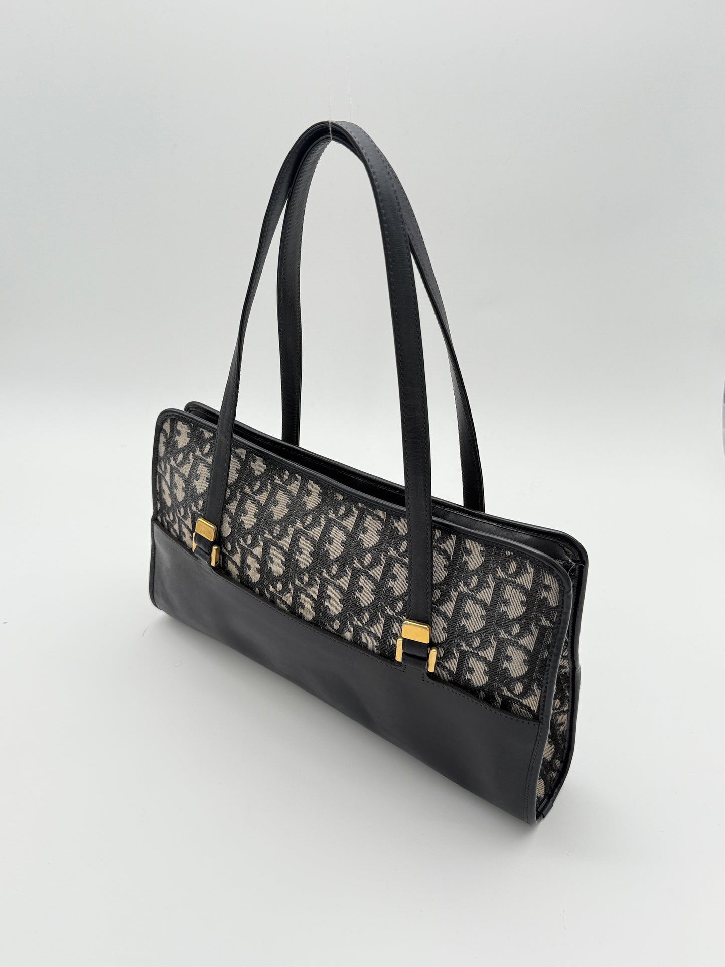 Christian Dior Diorissimo Canvas Shoulder Bag
