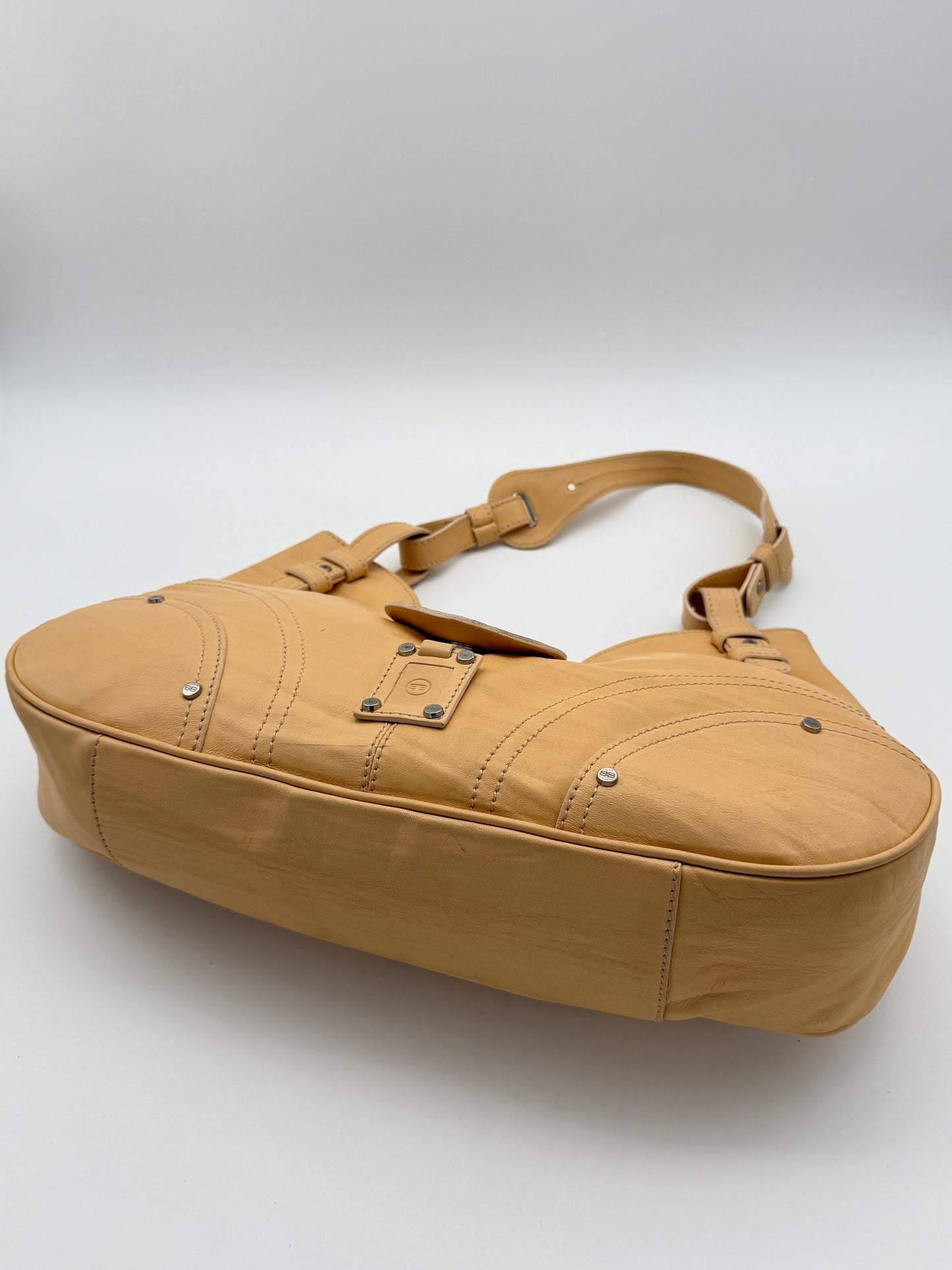 Balenciaga Butter Yellow Shoulder Bag