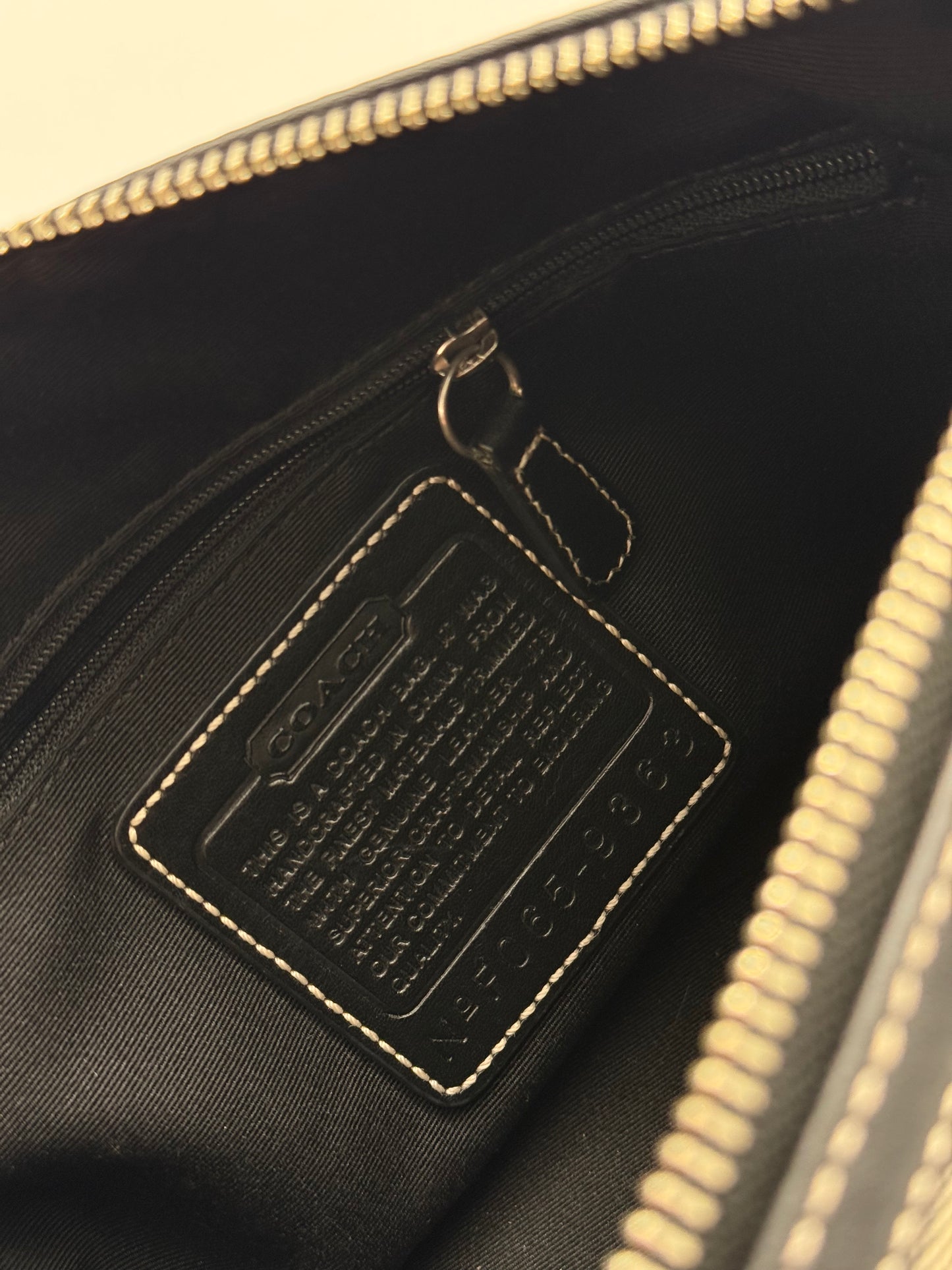 Coach Signature Jacquard Shoulder Bag