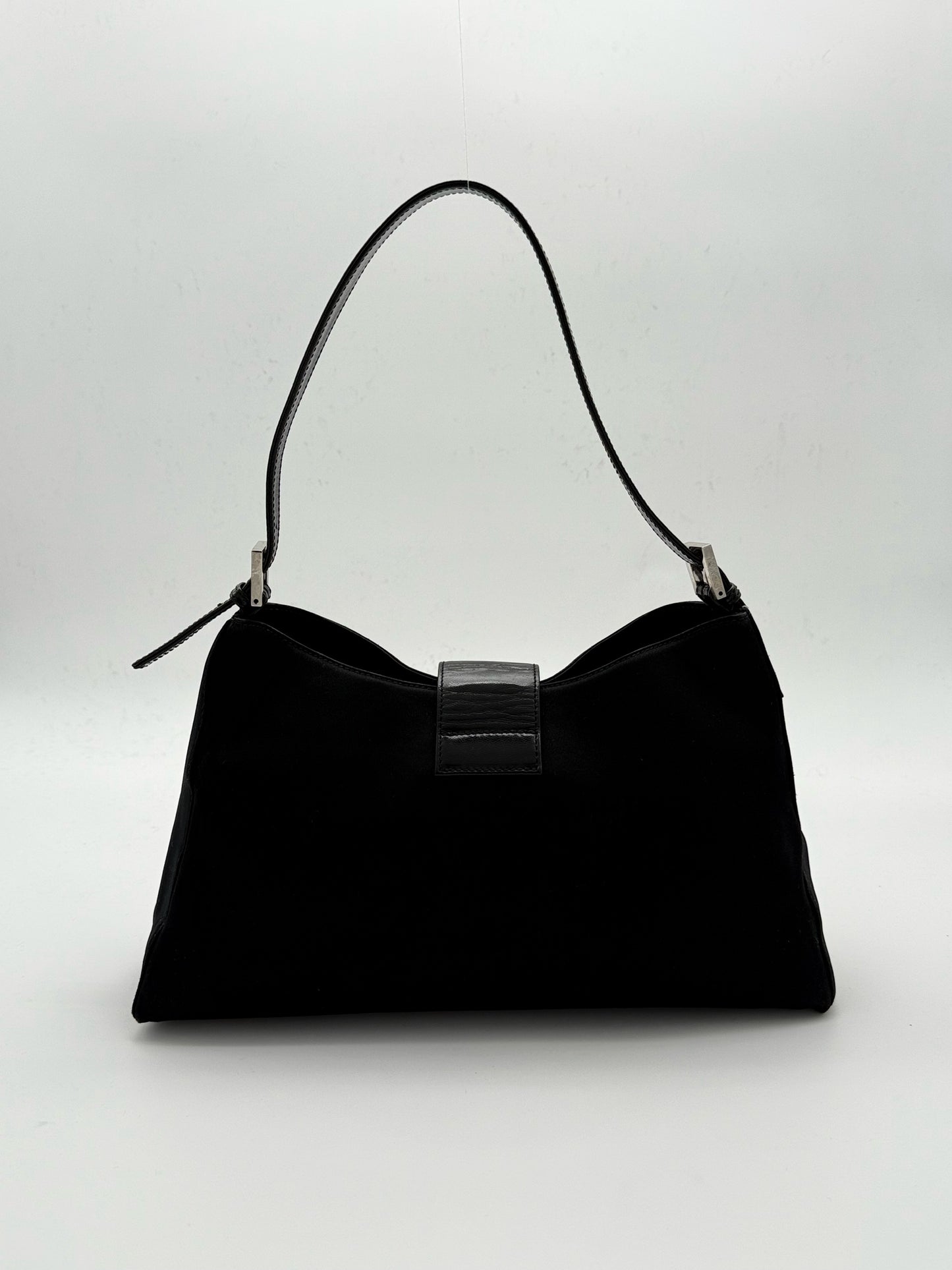 Fendi Baguette canvas Nylon HandBag