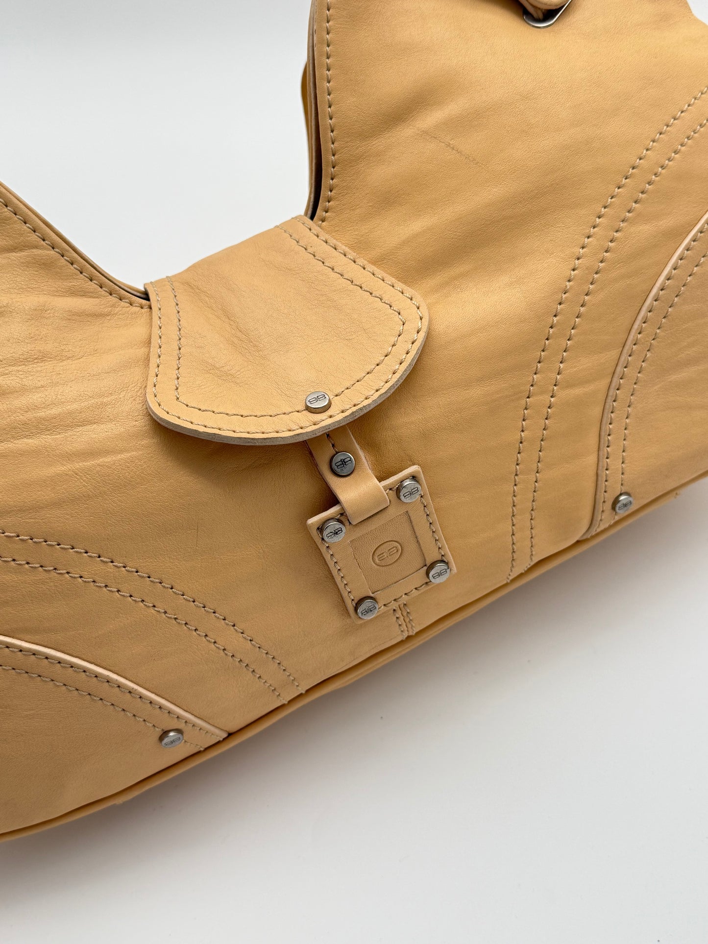 Balenciaga Butter Yellow Shoulder Bag