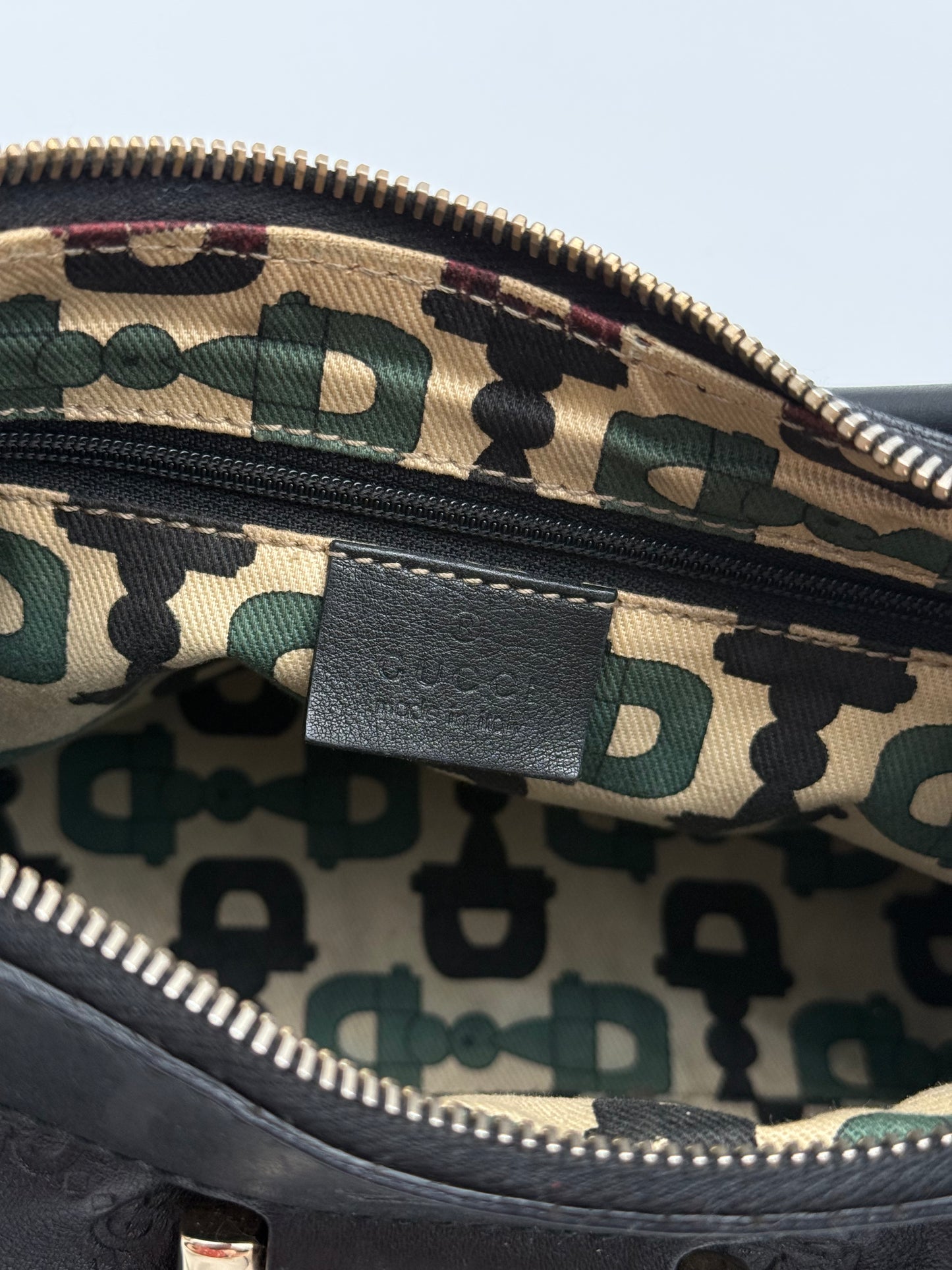 Gucci Guccissima Leather Shoulder Bag