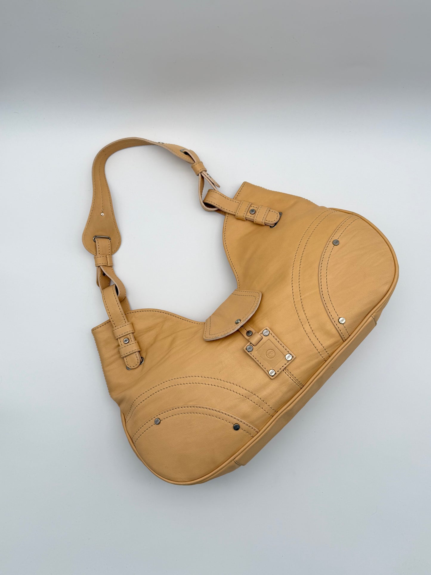 Balenciaga Butter Yellow Shoulder Bag