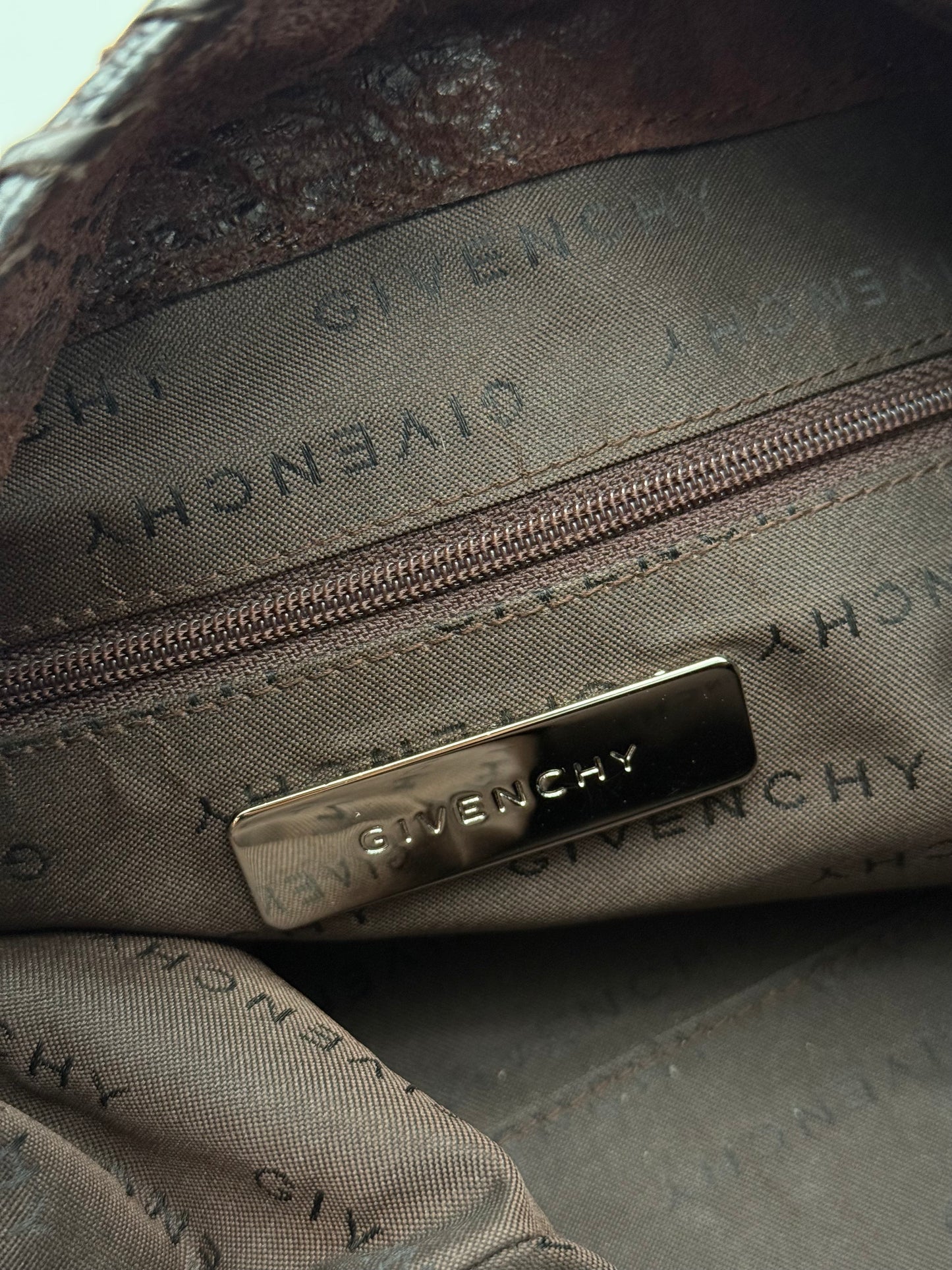Givenchy burgundy Suede Shoulder Bag