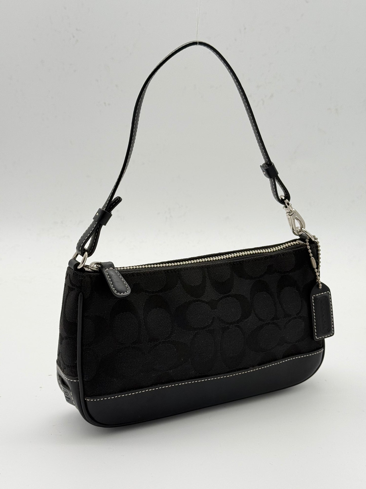 Coach Signature Jacquard Shoulder Bag