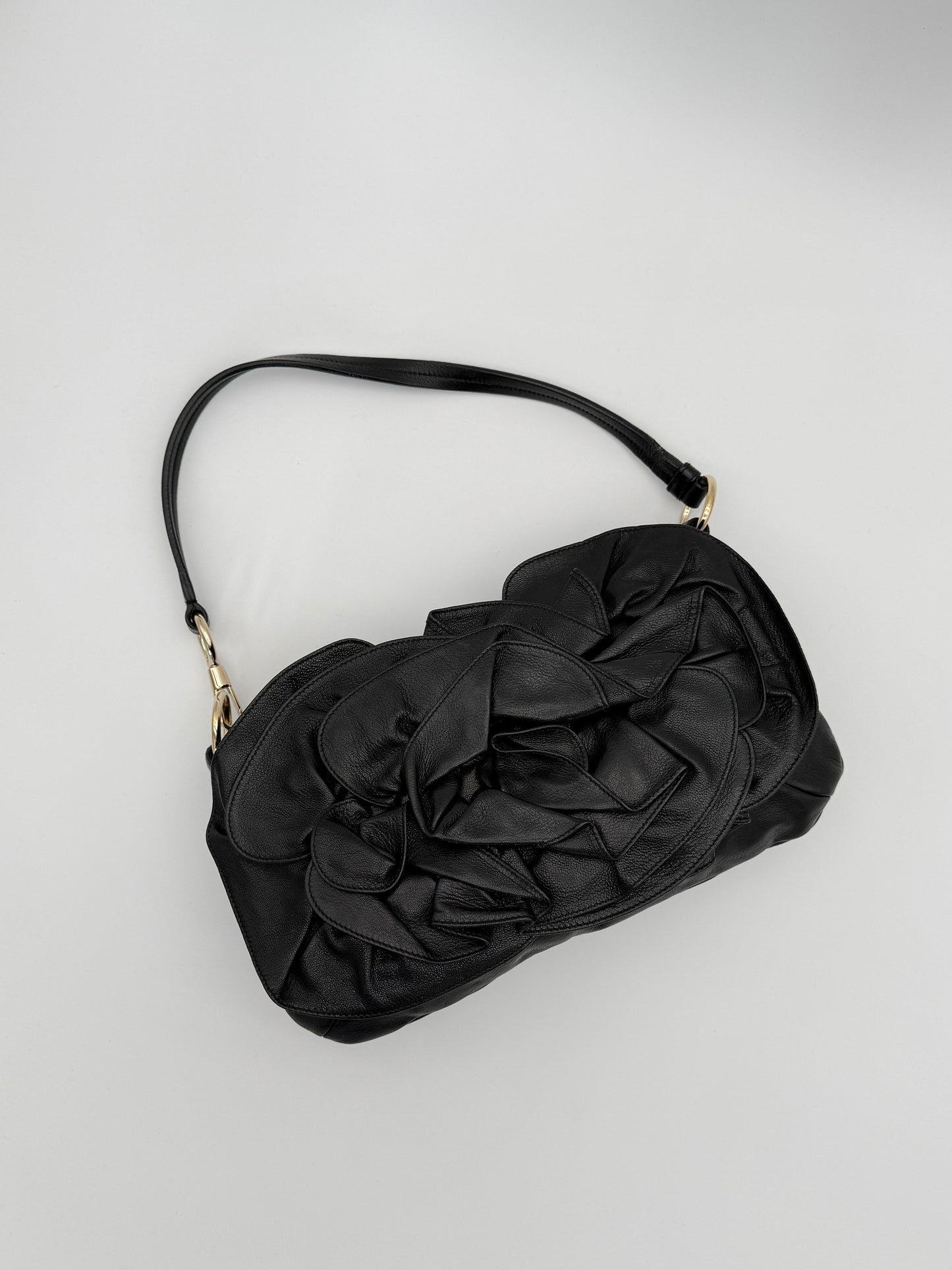Yves Saint Laurent Nadja Floral Shoulder Bag