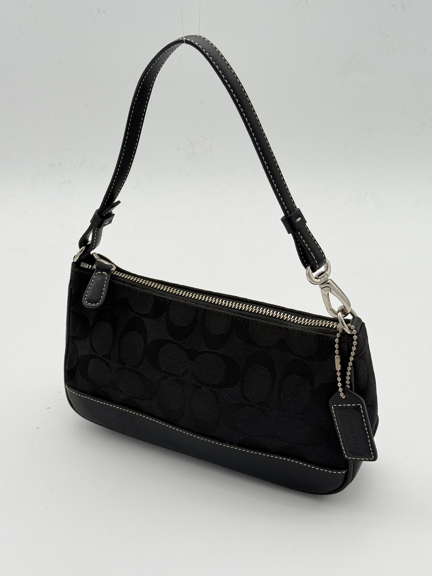 Coach Signature Jacquard Shoulder Bag