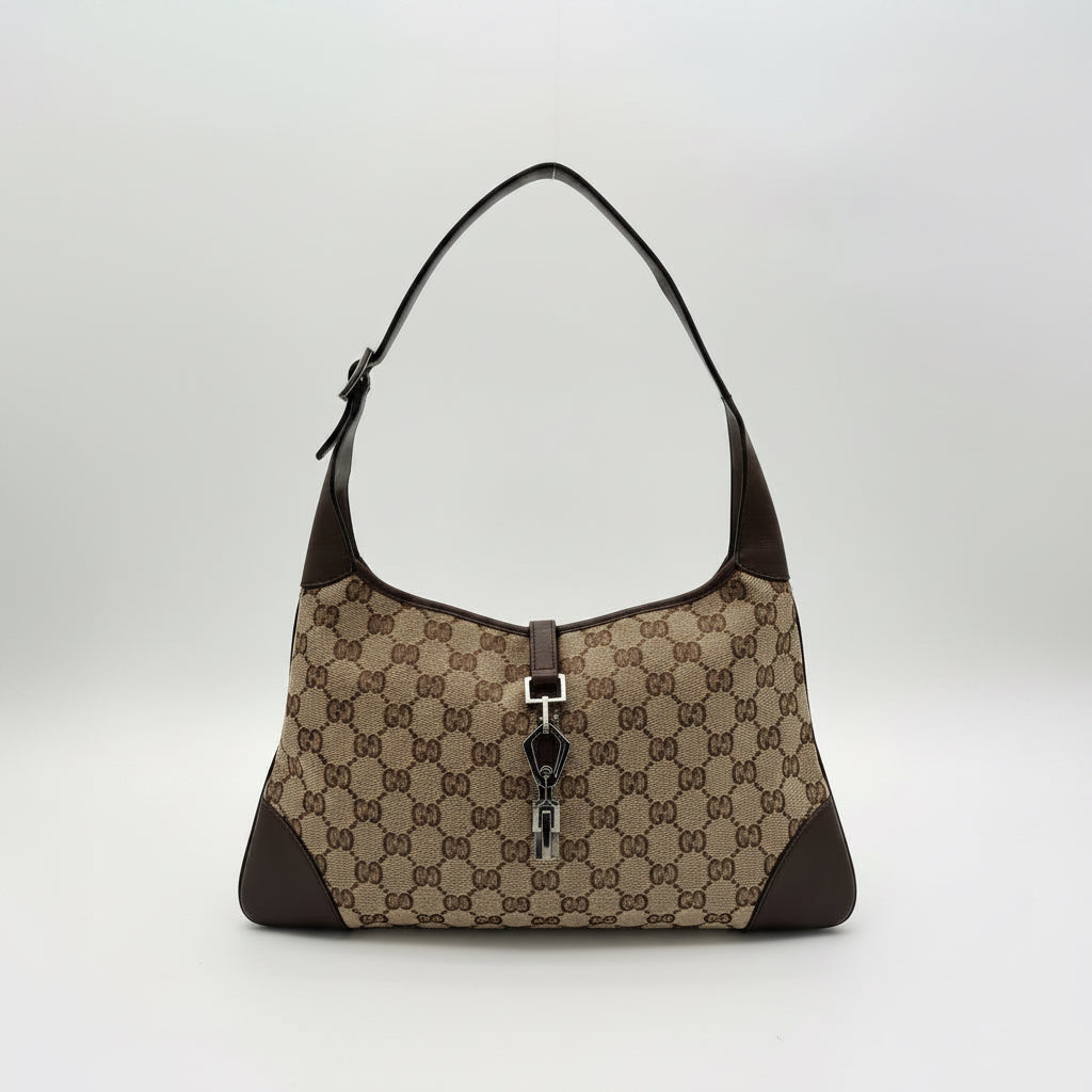 Gucci GG Canvas Jackie Shoulder Bag