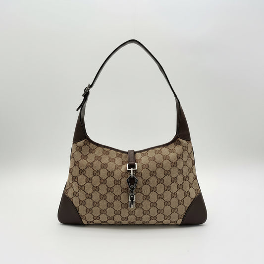 Gucci GG Canvas Jackie Shoulder Bag