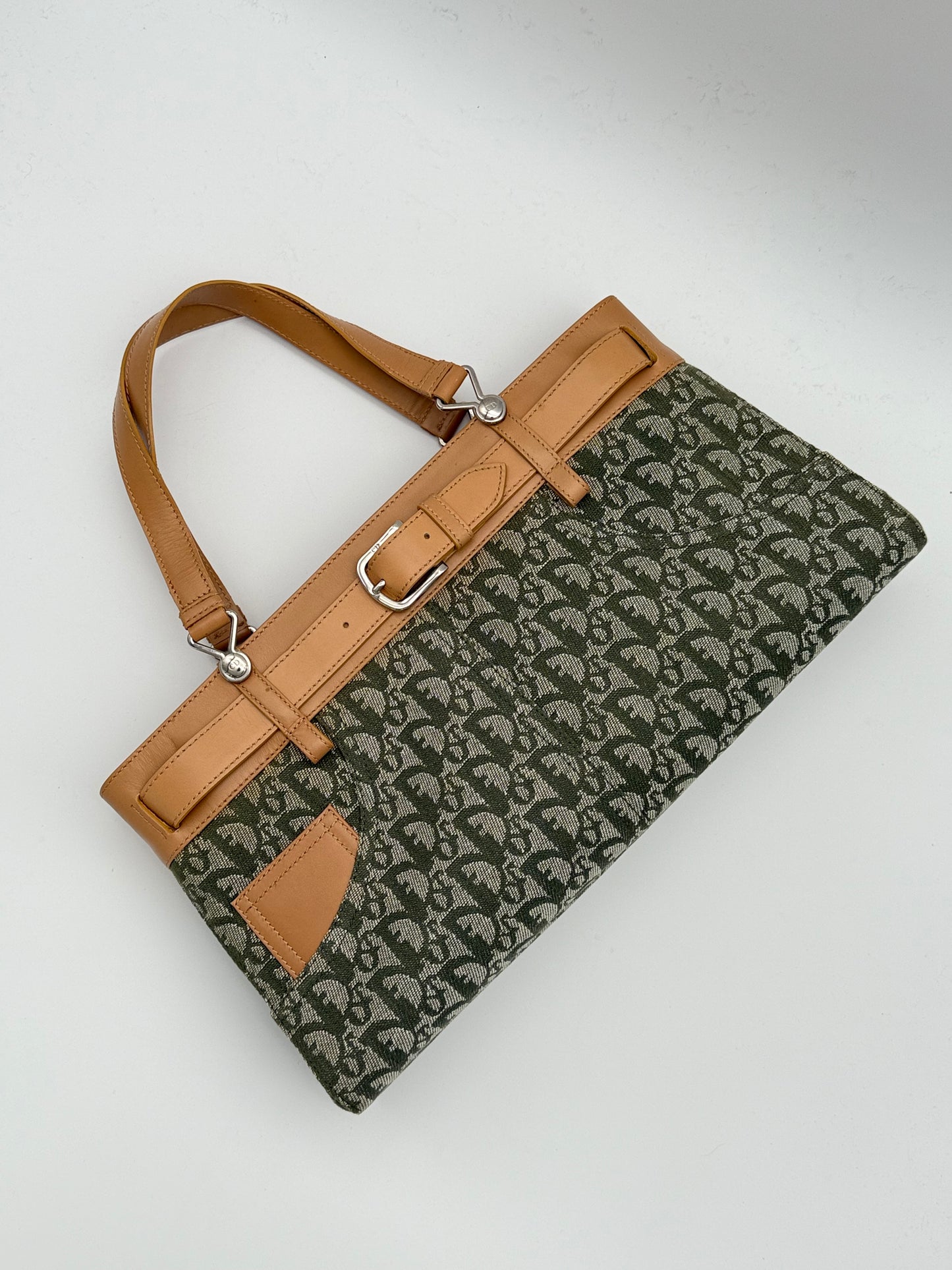 Christian Dior Diorissimo shoulder Bag in Oblique Canvas
