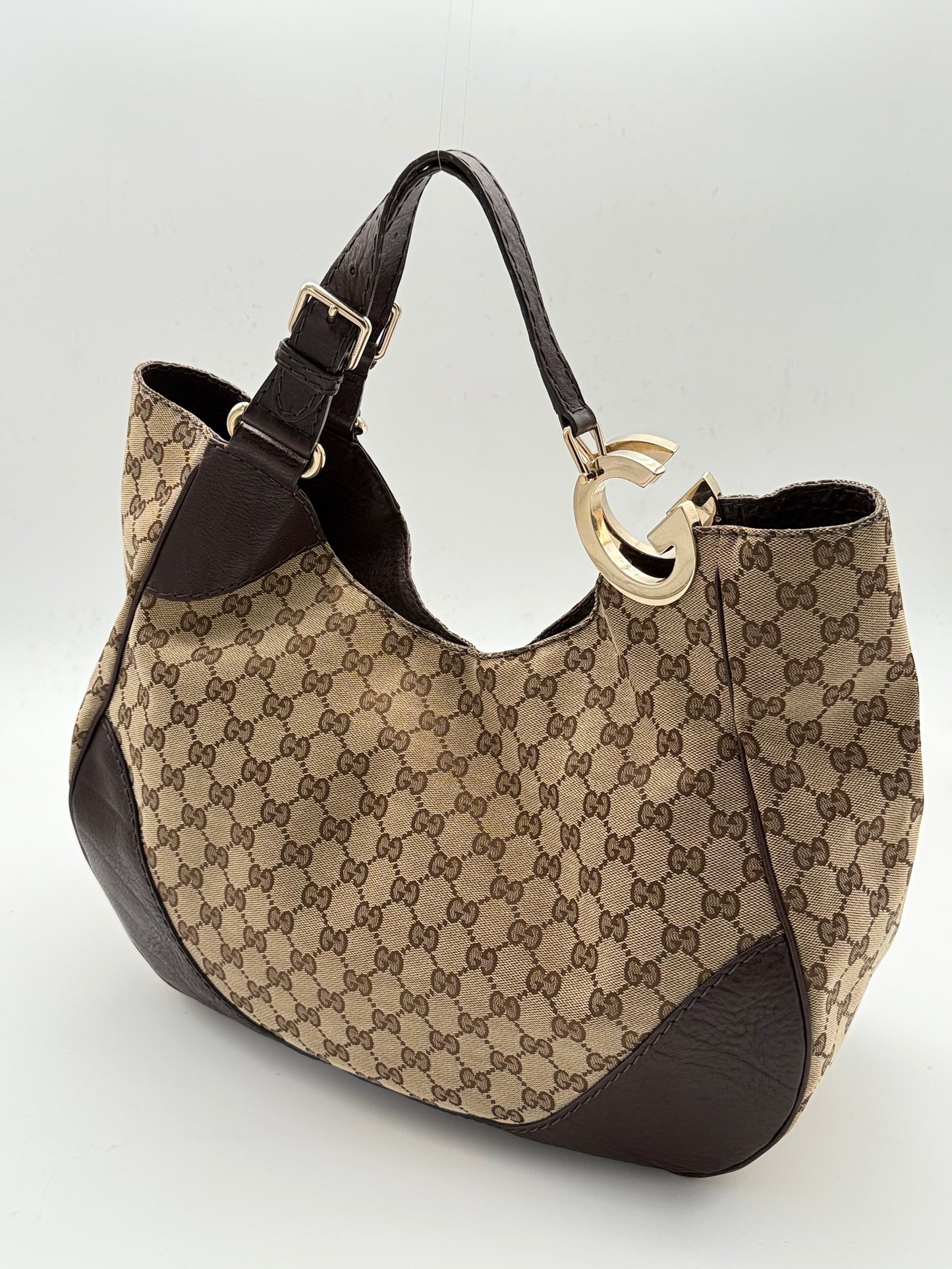 Gucci GG Canvas Hobo Shoulder bag