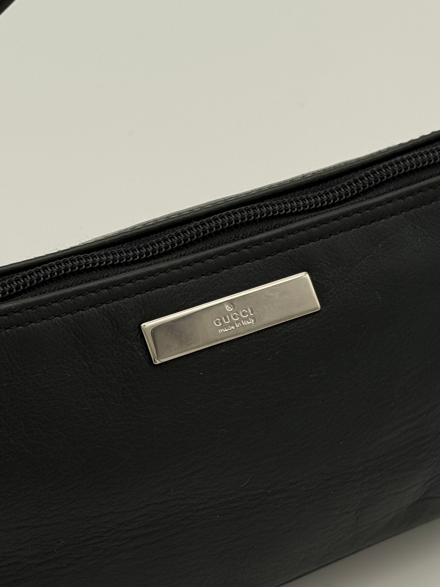 Gucci Black Leather Mini Shoulder Bag