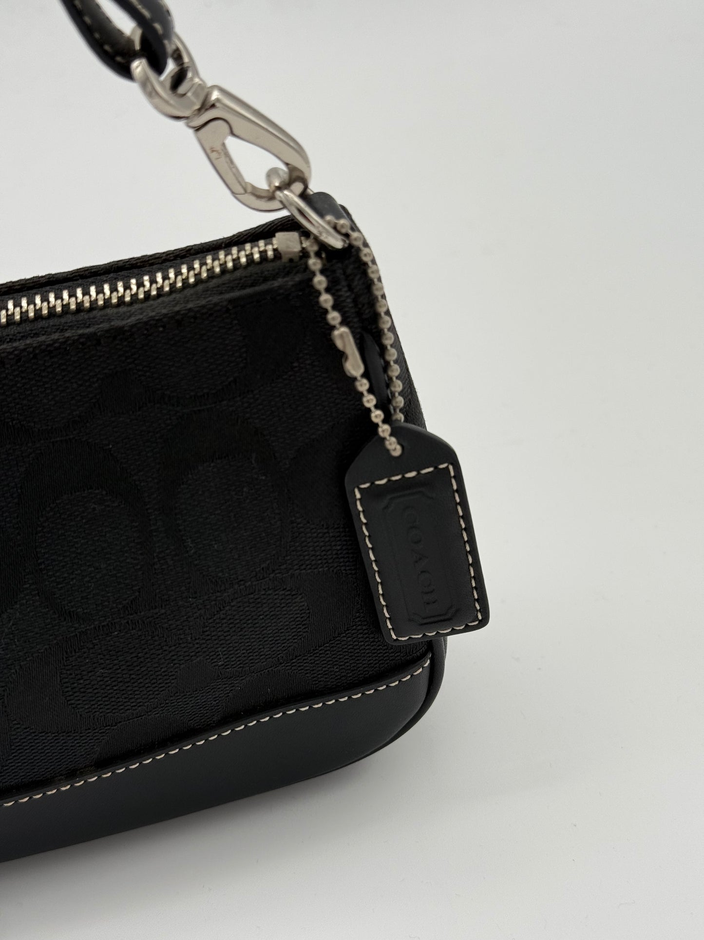 Coach Signature Jacquard Shoulder Bag