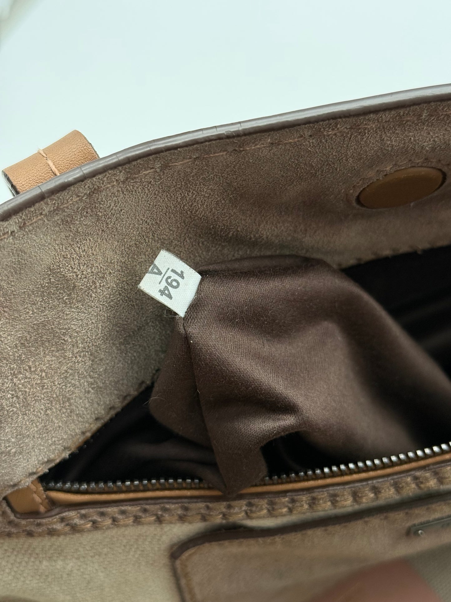 Miu Miu Vintage Montana Calf Leather Tote Bag