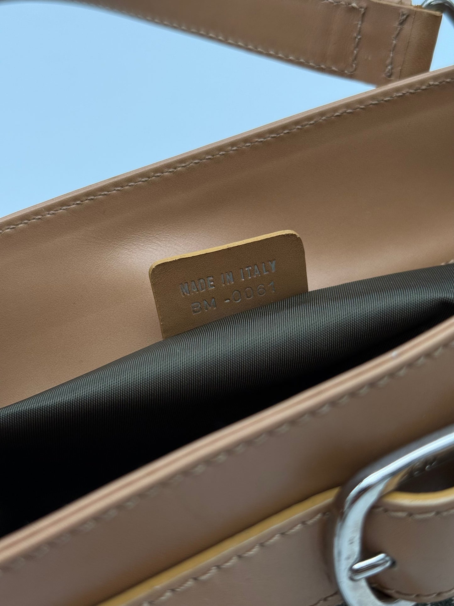 Christian Dior Diorissimo shoulder Bag in Oblique Canvas