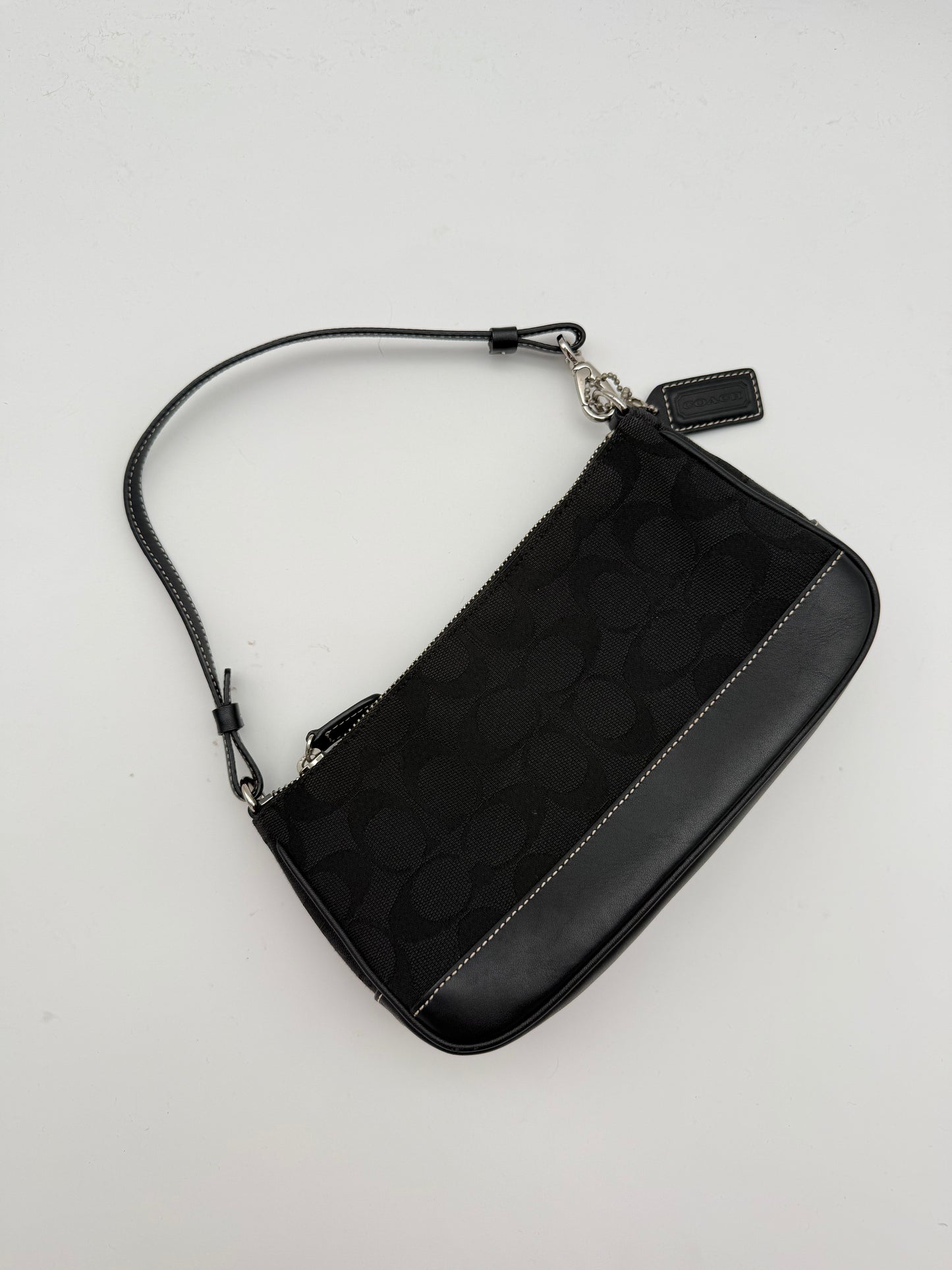 Coach Signature Jacquard Shoulder Bag