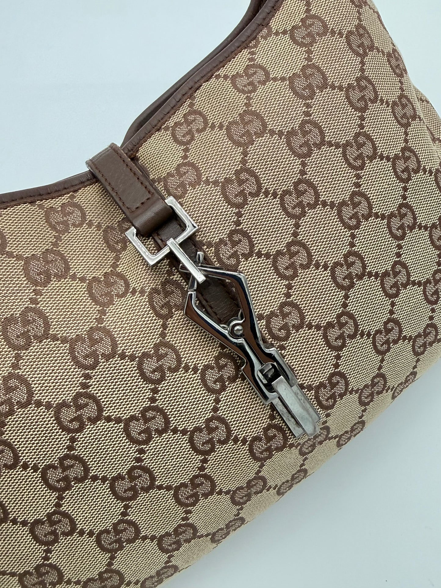 Gucci GG Canvas Jackie Shoulder Bag