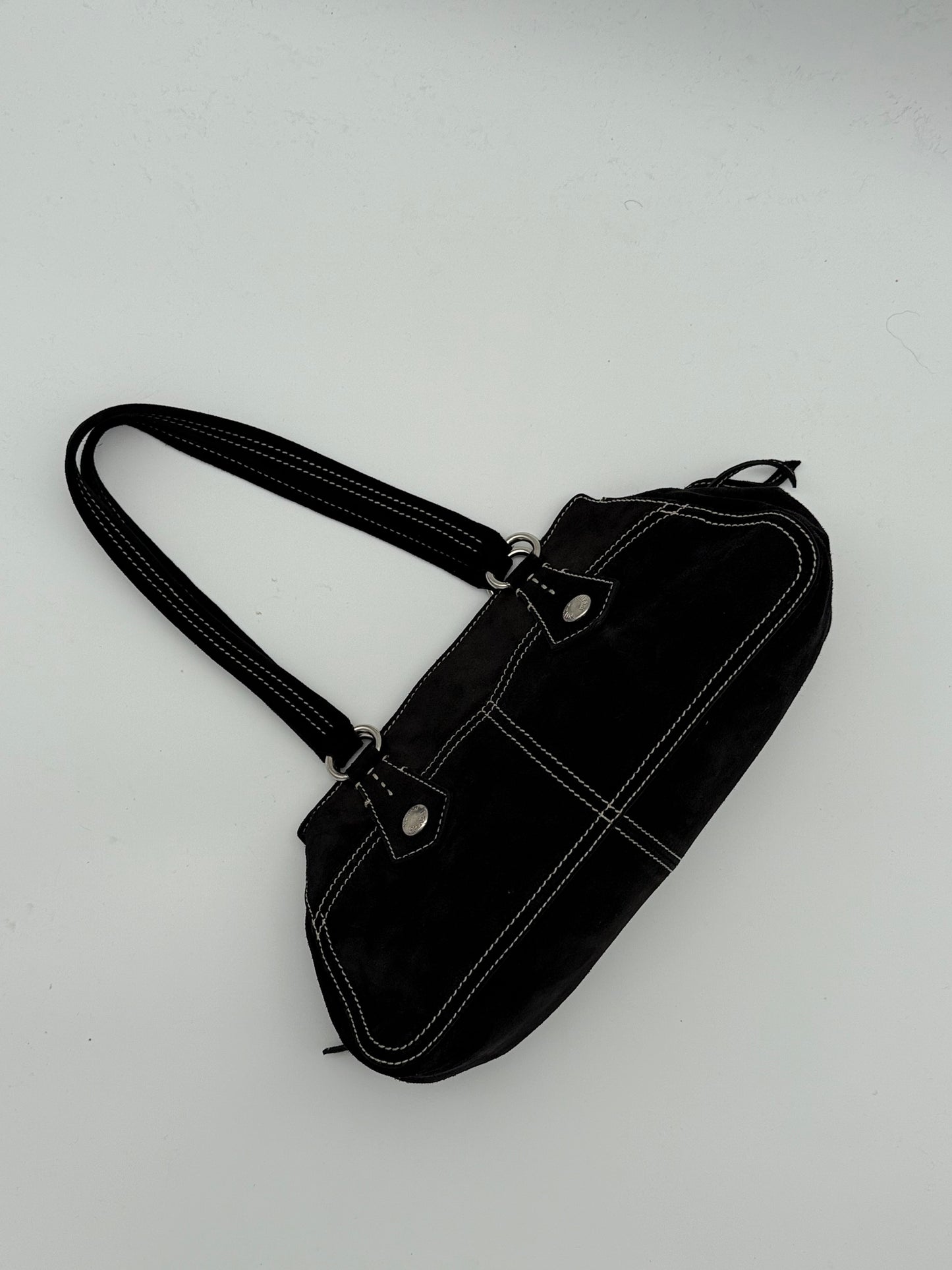 Prada Suede Shoulder Bag