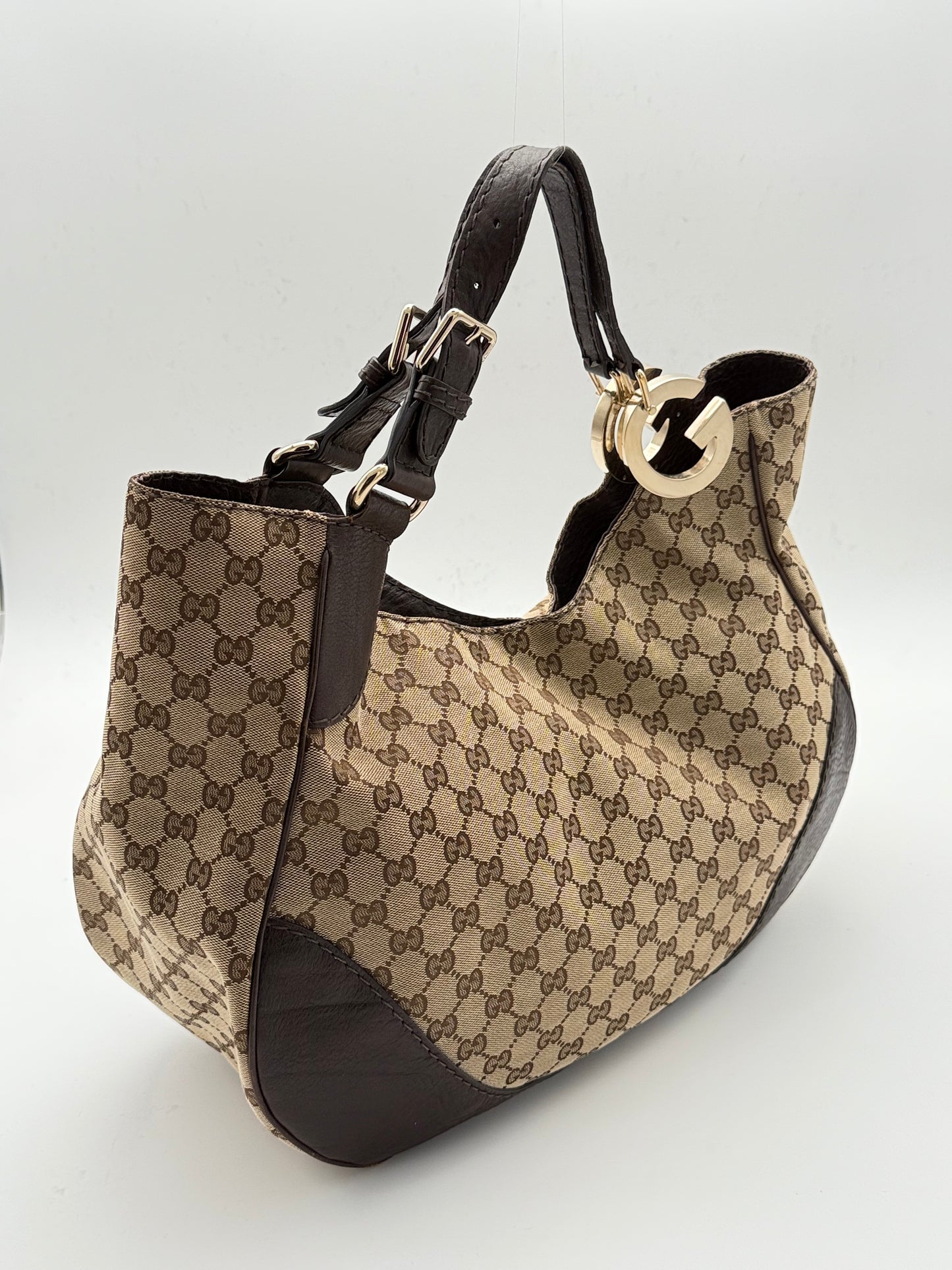 Gucci GG Canvas Hobo Shoulder bag