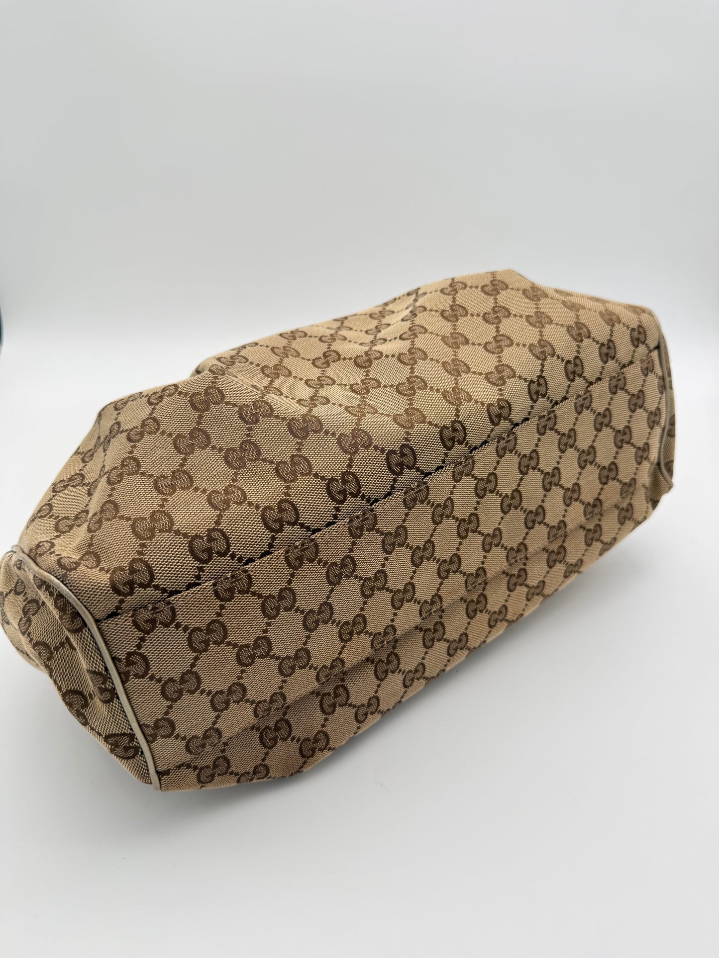 Gucci Sukey Large GG Canvas Bag