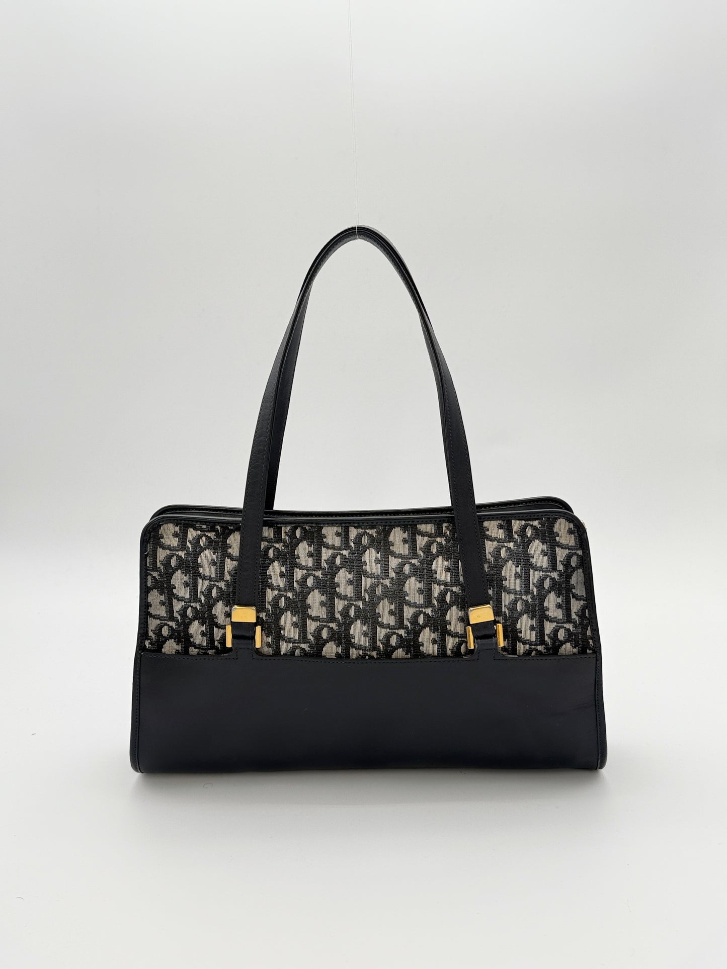 Christian Dior Diorissimo Canvas Shoulder Bag