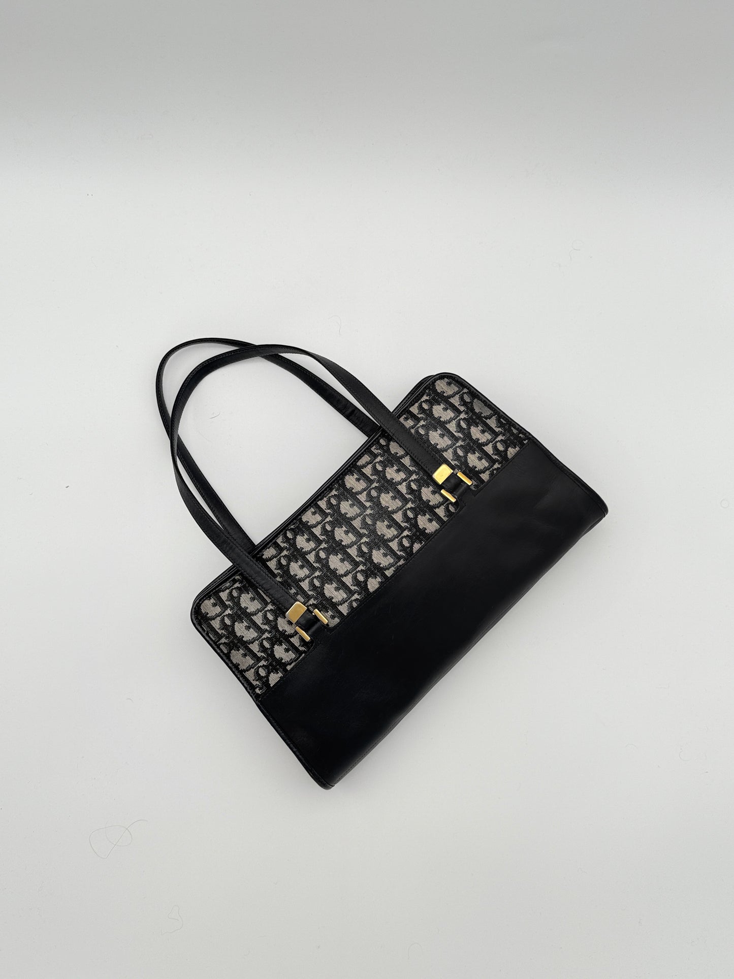 Christian Dior Diorissimo Canvas Shoulder Bag
