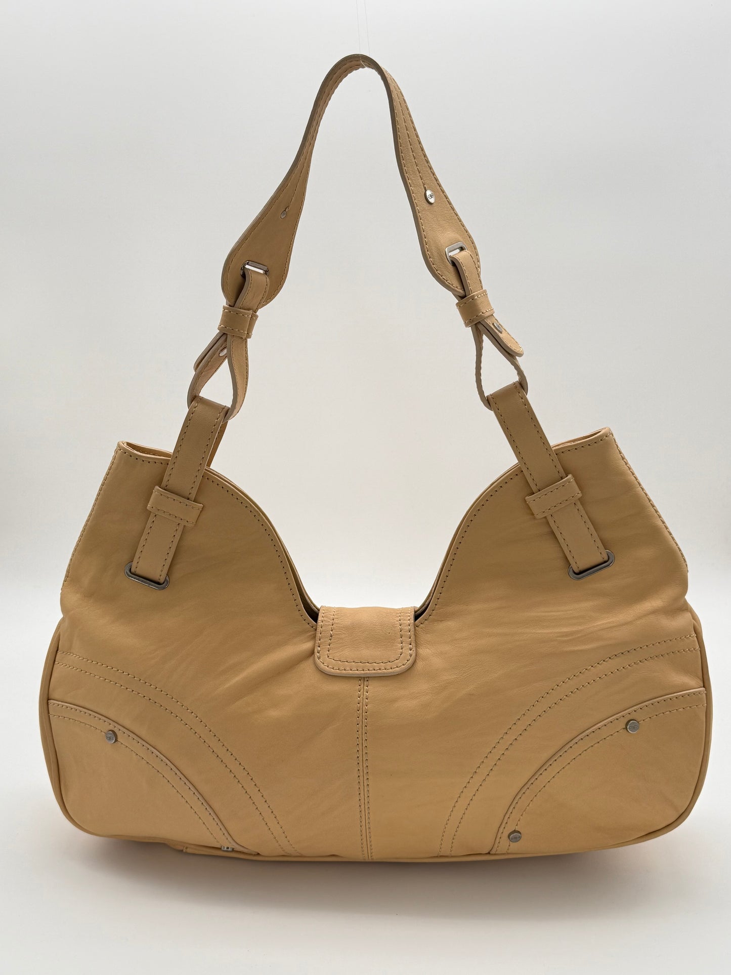 Balenciaga Butter Yellow Shoulder Bag