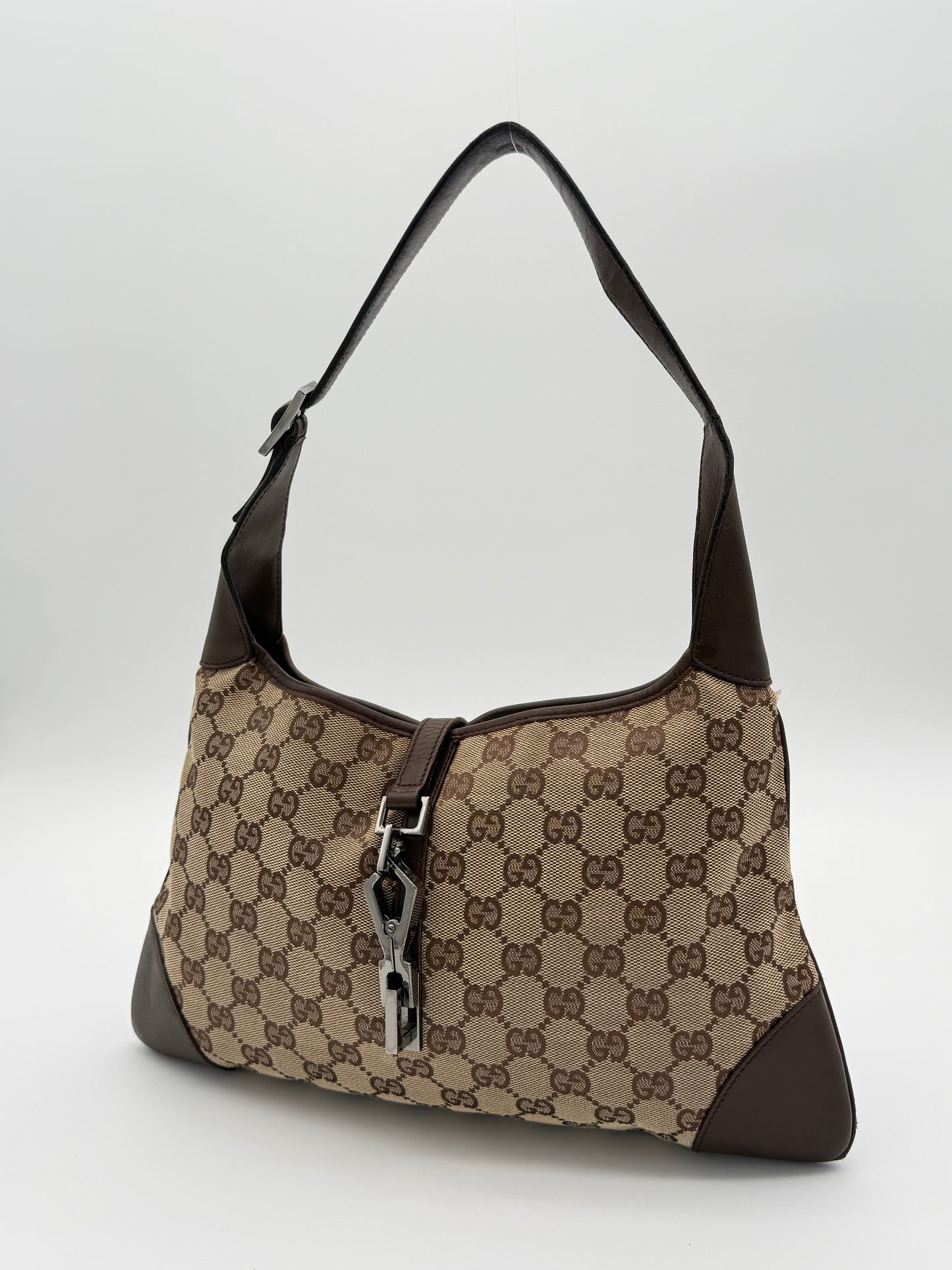Gucci GG Canvas Jackie Shoulder Bag