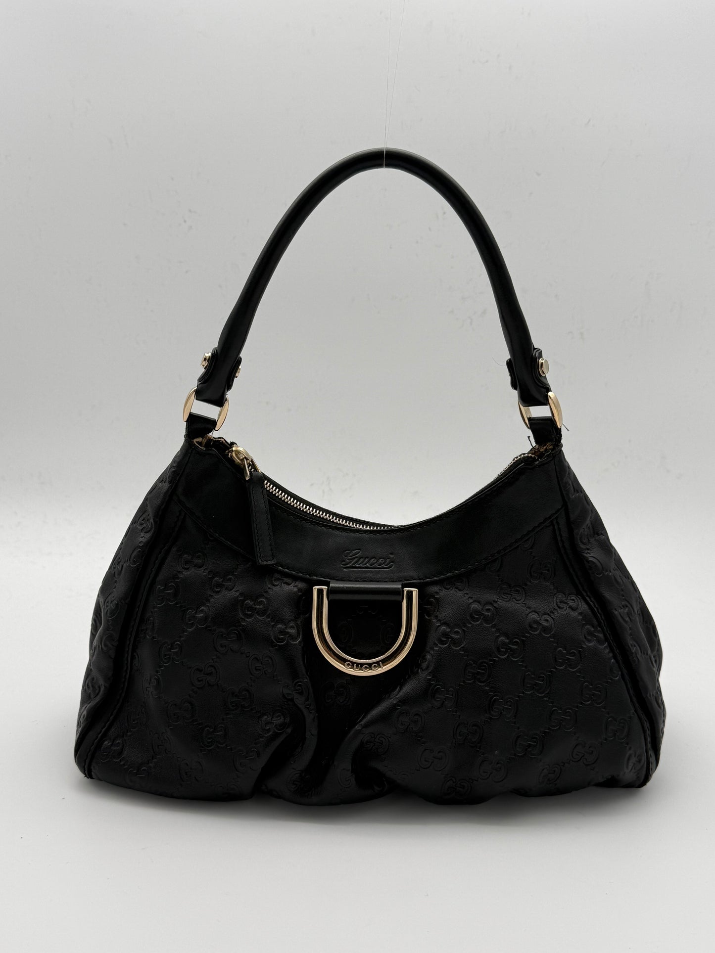 Gucci Guccissima Leather Shoulder Bag