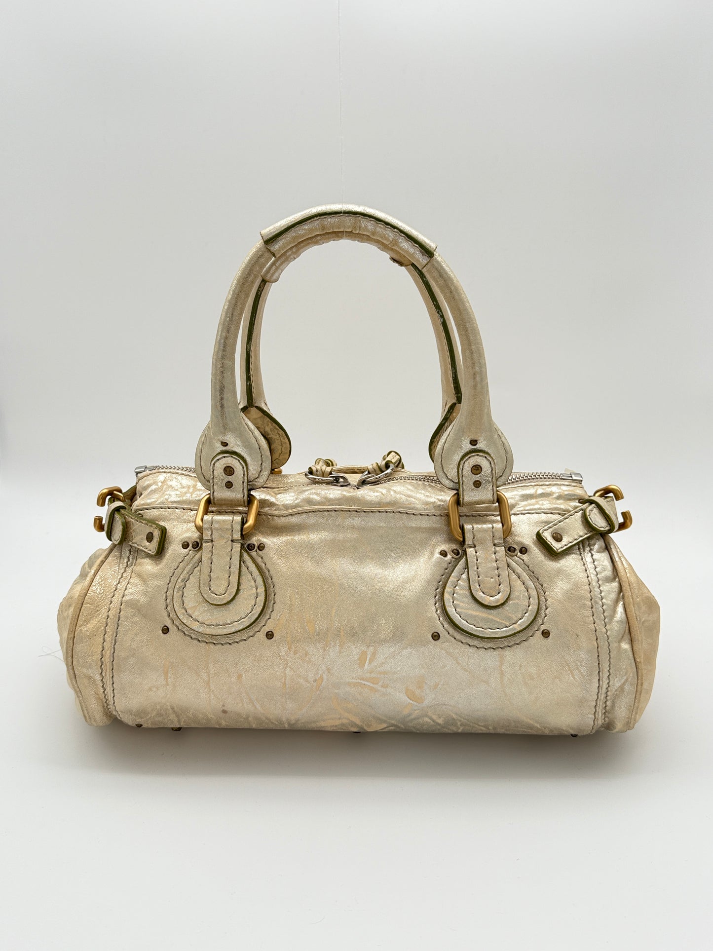 Chloé Paddington Metallic Gold Bag