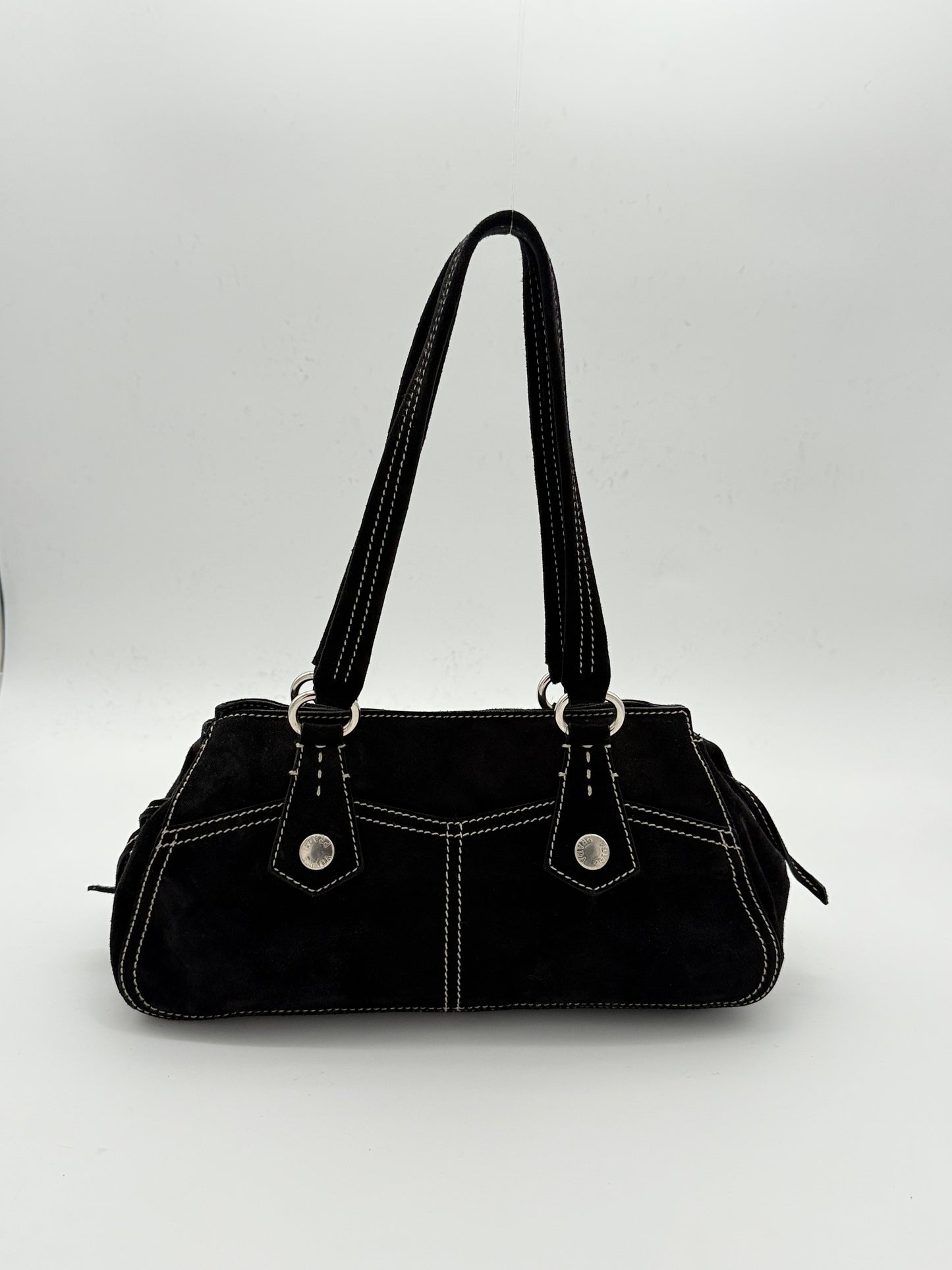 Prada Suede Shoulder Bag