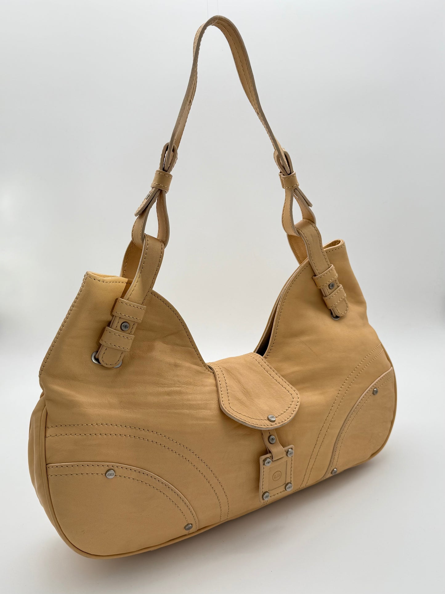 Balenciaga Butter Yellow Shoulder Bag